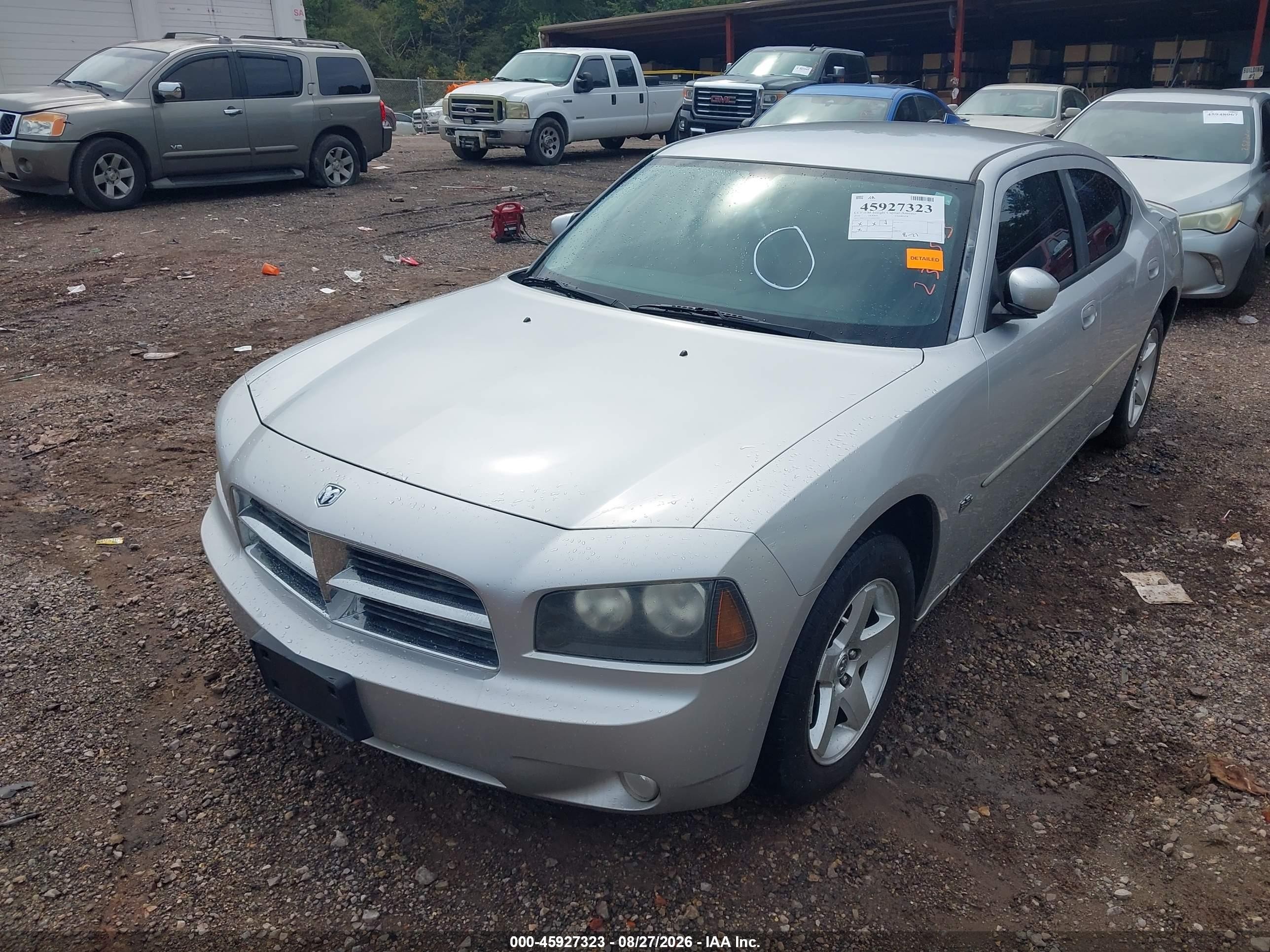 2010 Dodge Charger Sxt Silver vin: 2B3CA3CV1AH237503