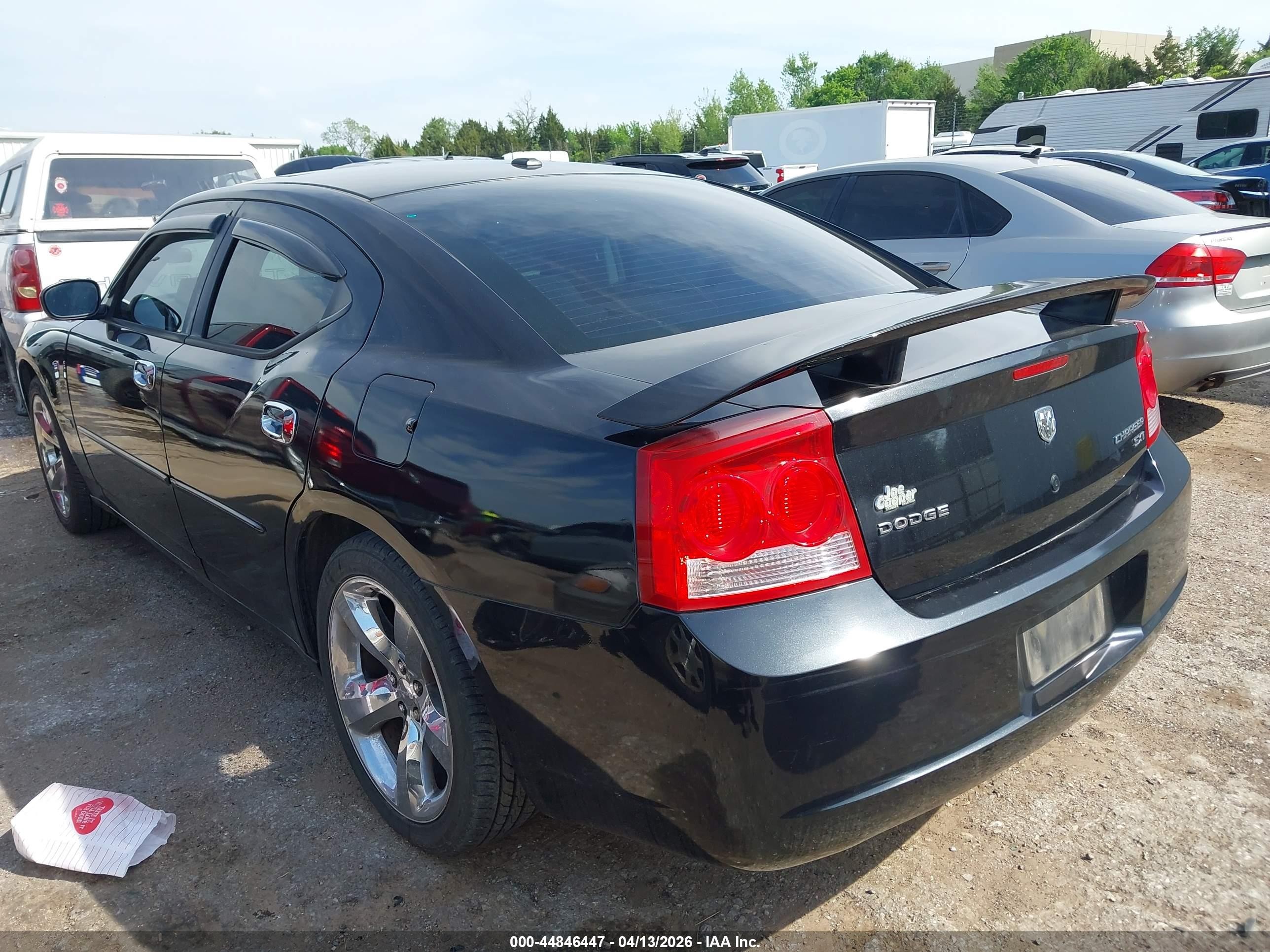 2010 Dodge Charger Sxt Black vin: 2B3CA3CV2AH141752