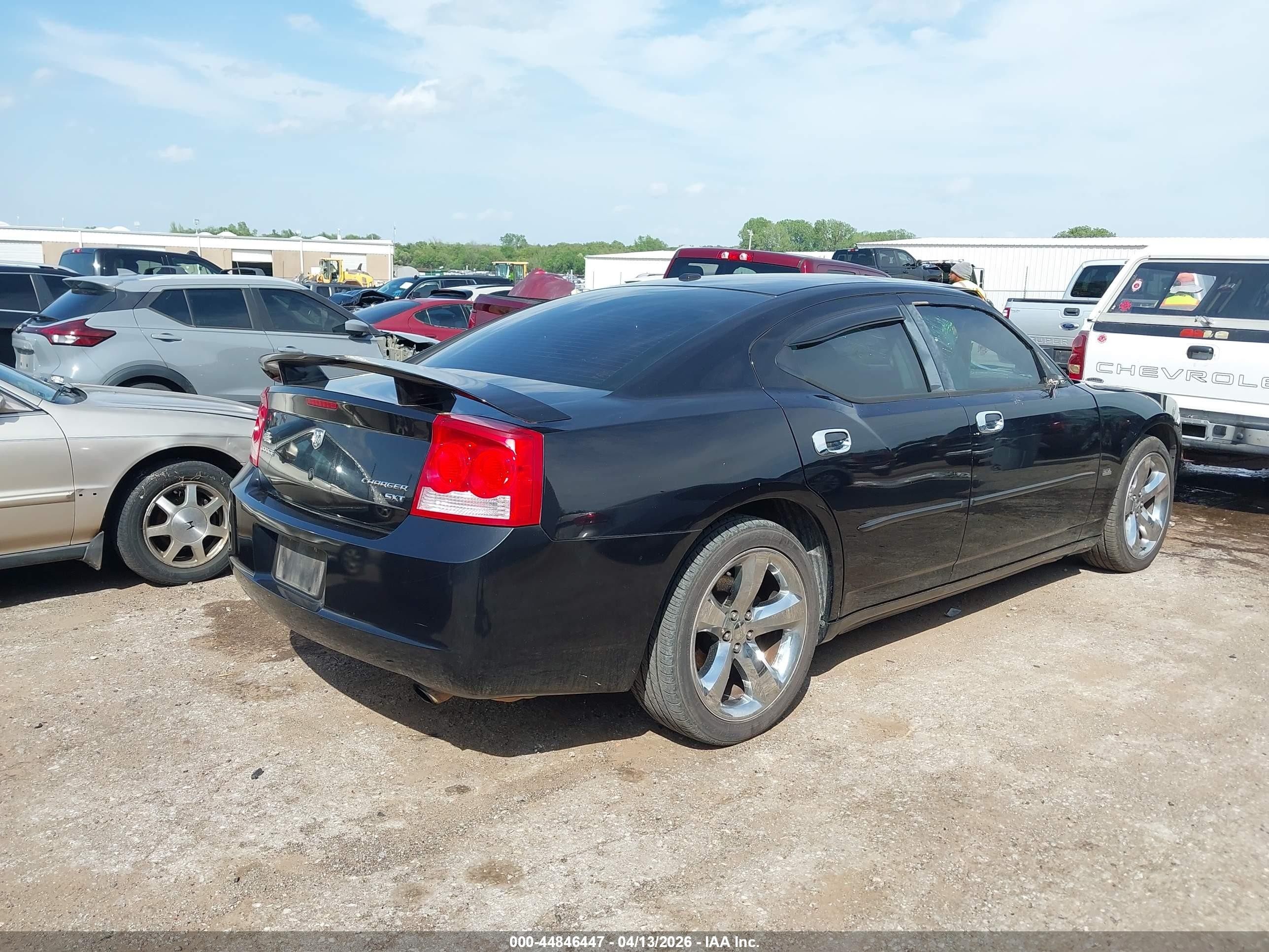 2010 Dodge Charger Sxt Black vin: 2B3CA3CV2AH141752