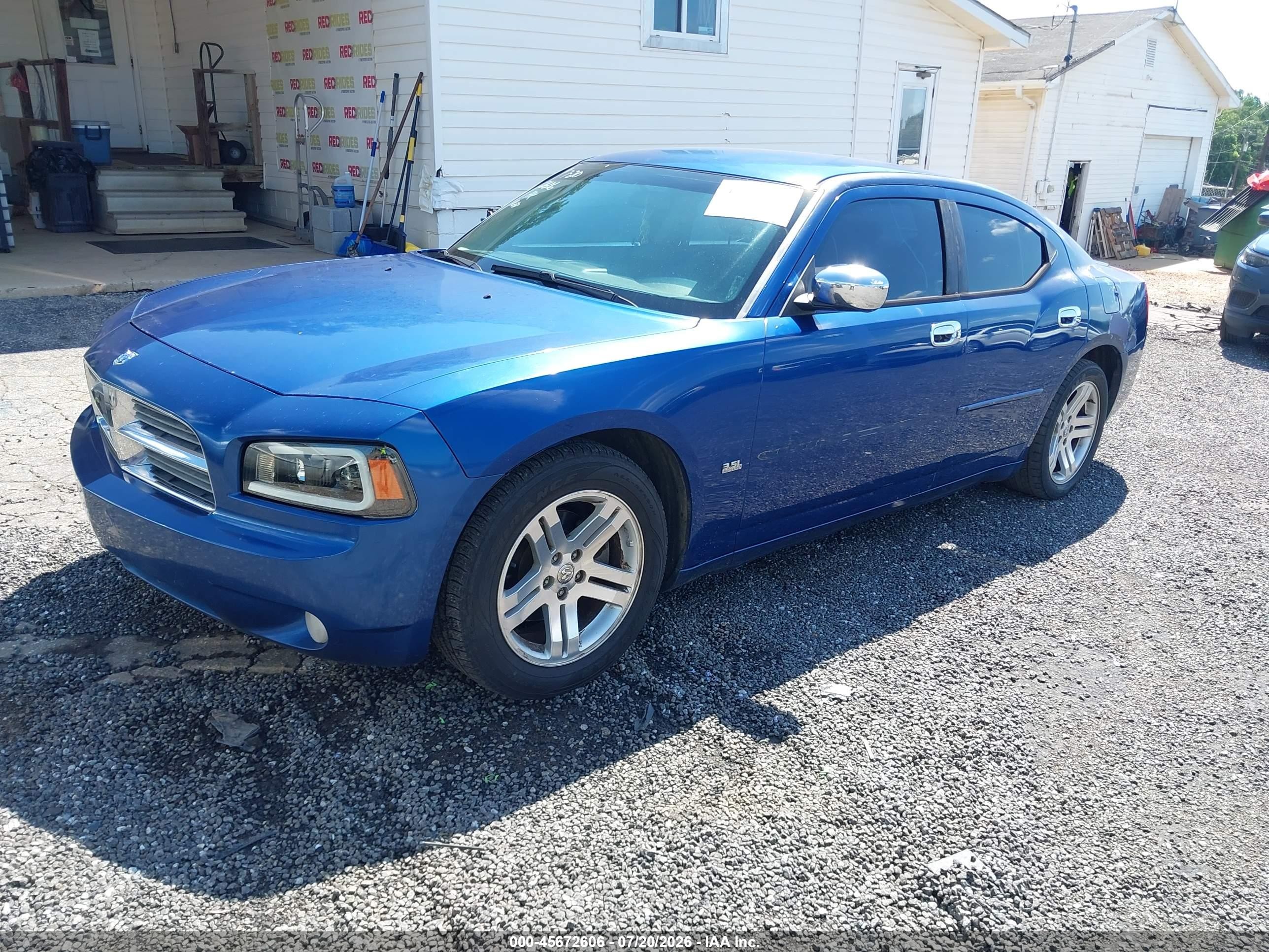 2010 Dodge Charger Sxt Blue vin: 2B3CA3CV2AH248056