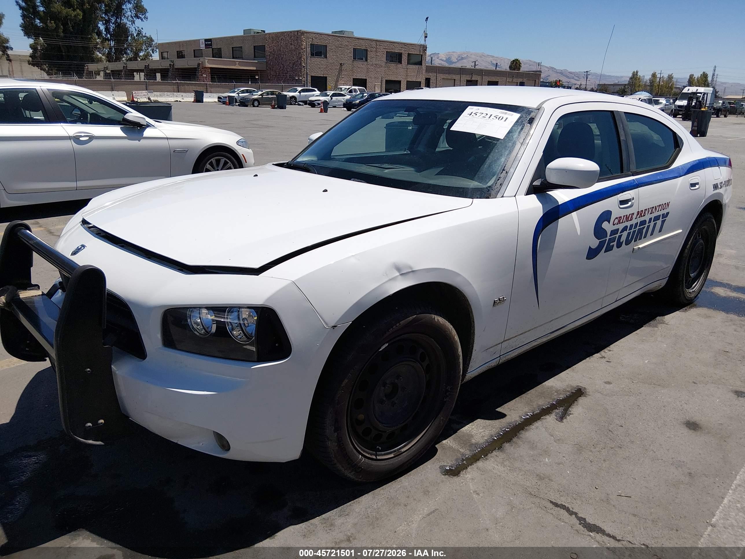 2010 Dodge Charger Sxt White vin: 2B3CA3CV2AH307333
