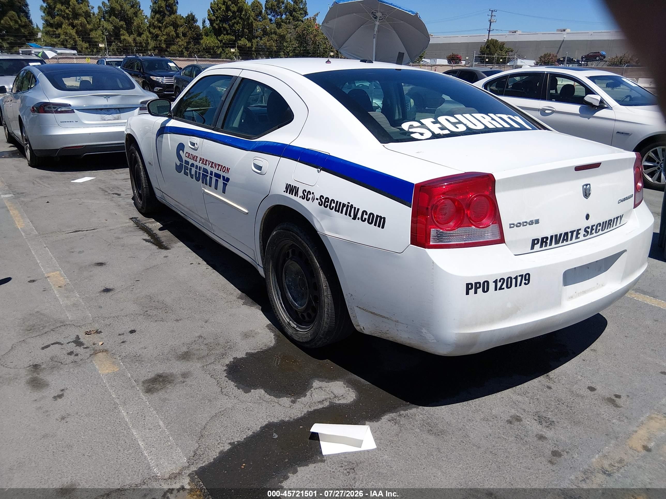 2010 Dodge Charger Sxt White vin: 2B3CA3CV2AH307333