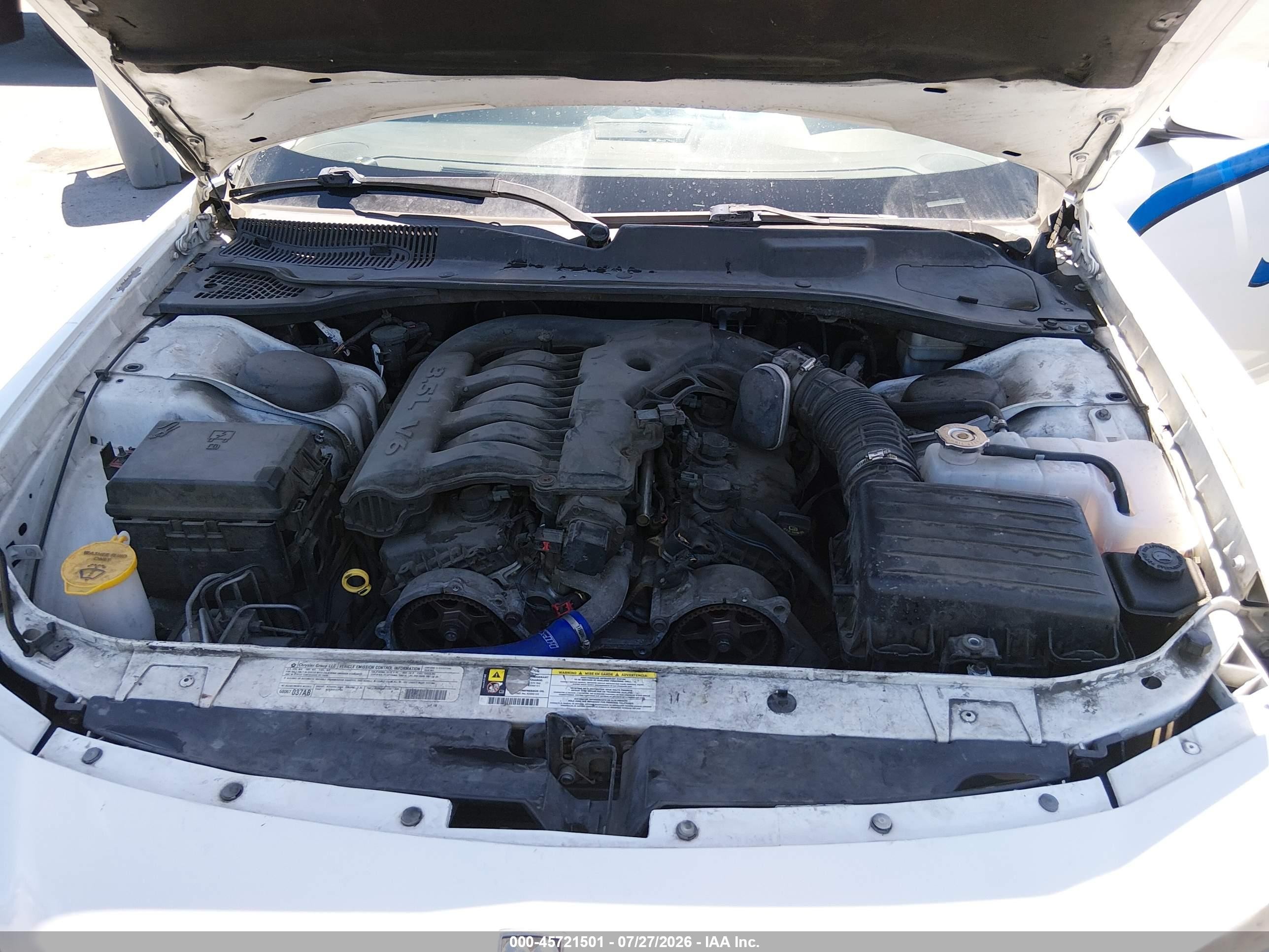 2010 Dodge Charger Sxt White vin: 2B3CA3CV2AH307333