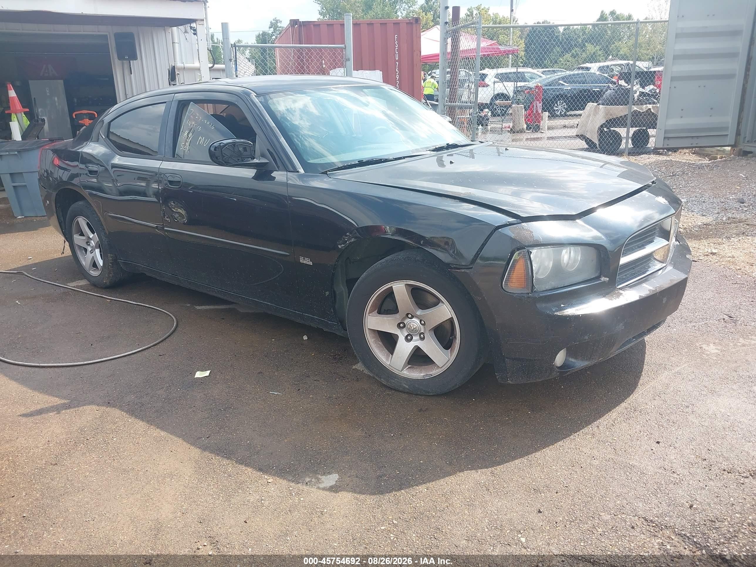 2010 Dodge Charger Sxt Black vin: 2B3CA3CV3AH147513