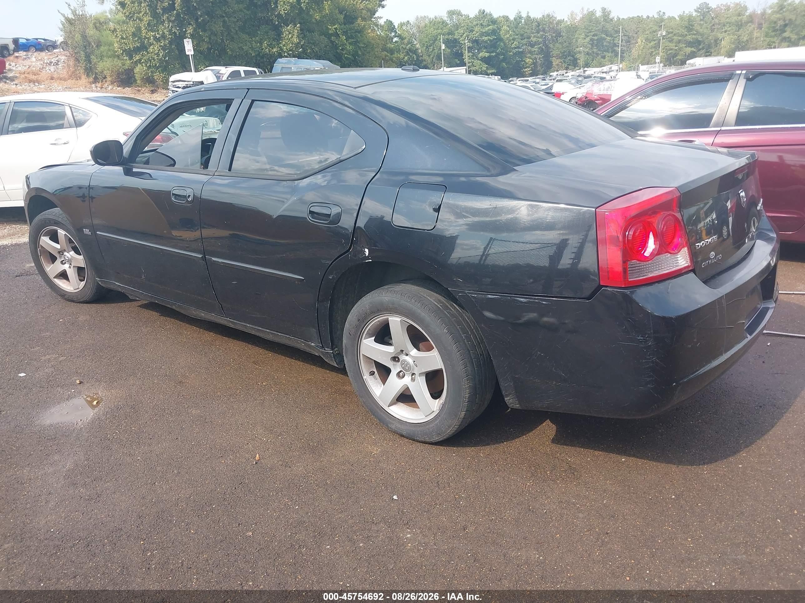 2010 Dodge Charger Sxt Black vin: 2B3CA3CV3AH147513
