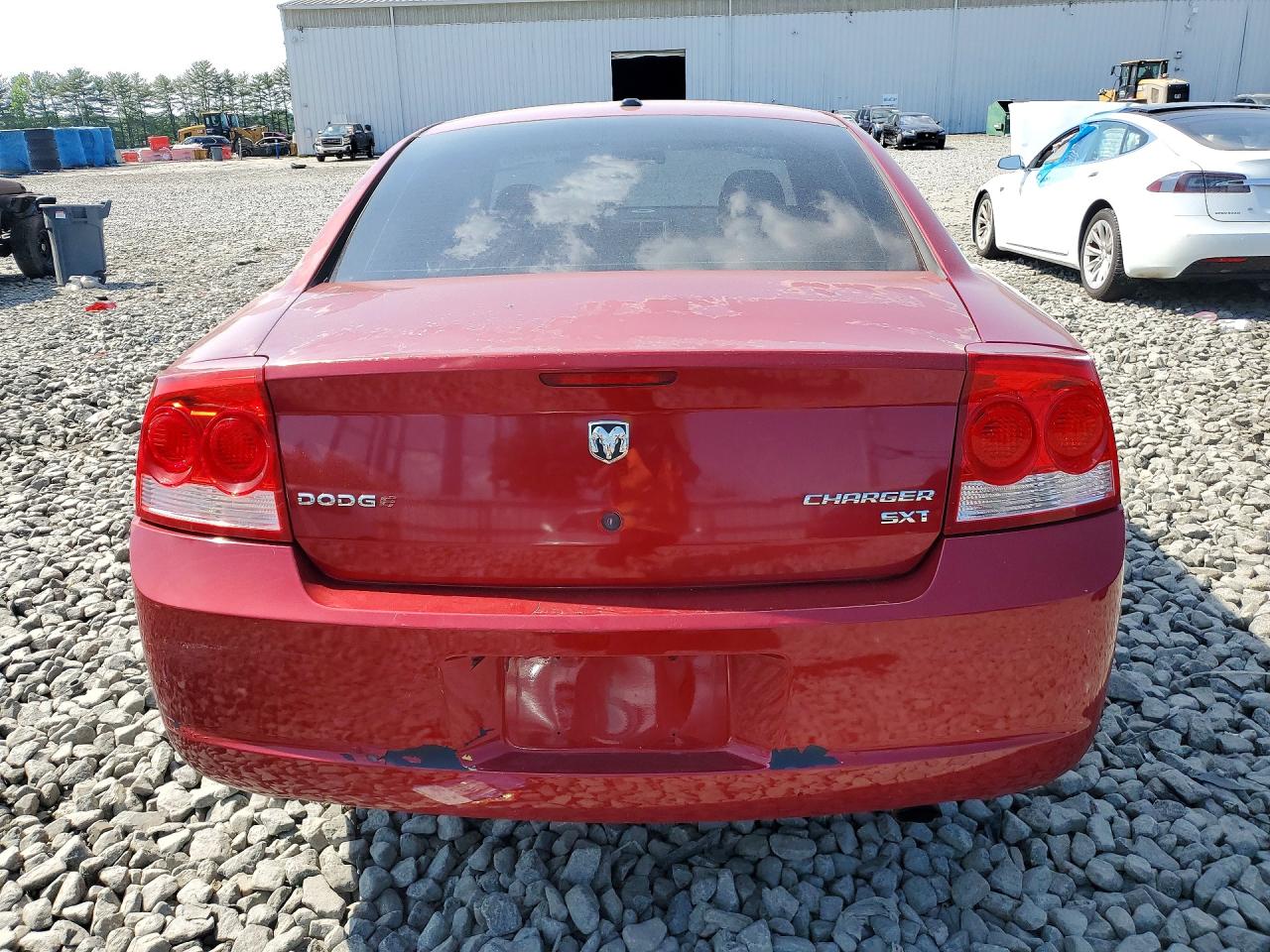 2010 Dodge Charger Sxt Red vin: 2B3CA3CV3AH184948