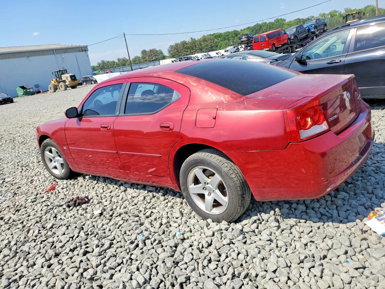 2010 Dodge Charger Sxt Red vin: 2B3CA3CV3AH184948