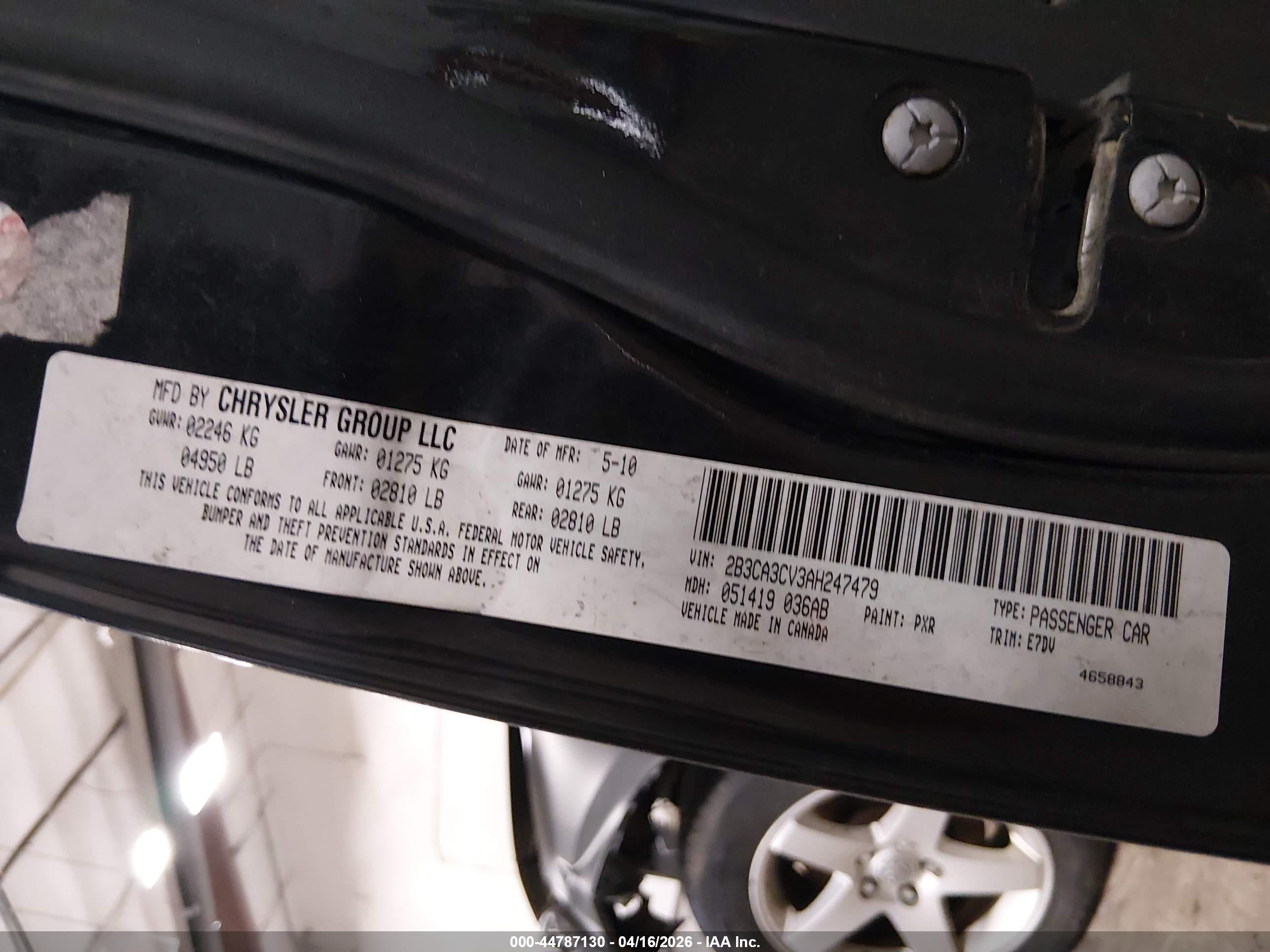 2010 Dodge Charger Sxt Gray vin: 2B3CA3CV3AH247479