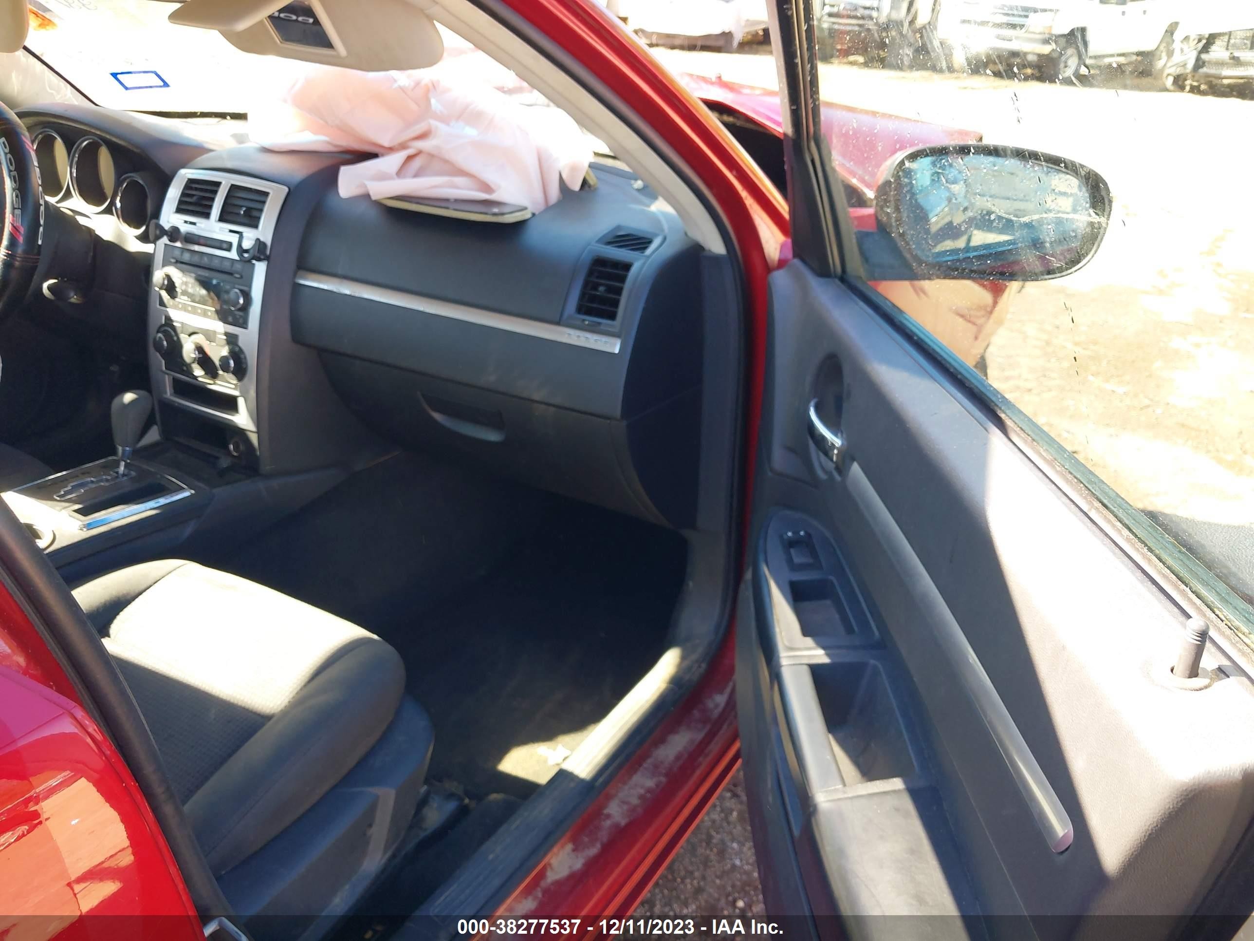 2010 Dodge Charger Sxt Red vin: 2B3CA3CV3AH305610