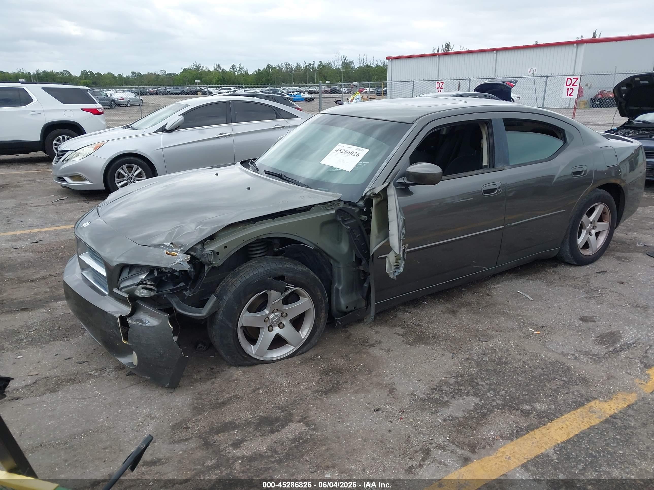 2010 Dodge Charger Sxt Gray vin: 2B3CA3CV4AH145463