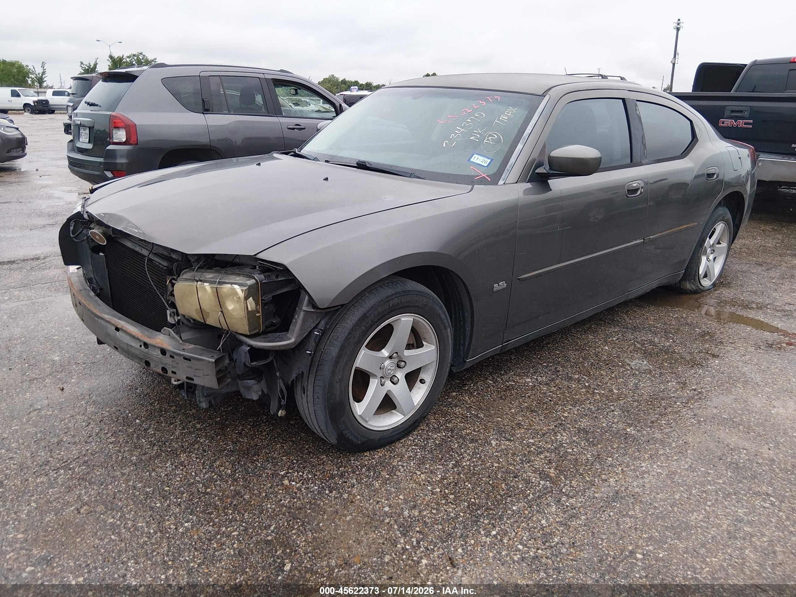 2010 Dodge Charger Sxt Gray vin: 2B3CA3CV4AH234370