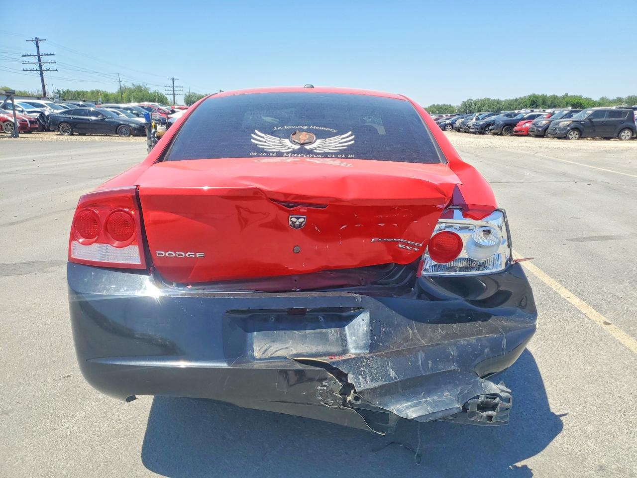2010 Dodge Charger Sxt Red vin: 2B3CA3CV4AH252125