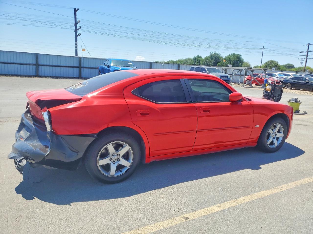 2010 Dodge Charger Sxt Red vin: 2B3CA3CV4AH252125