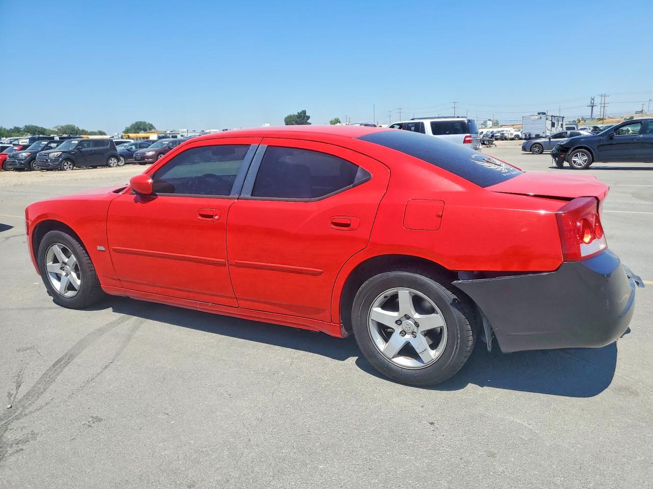 2010 Dodge Charger Sxt Red vin: 2B3CA3CV4AH252125