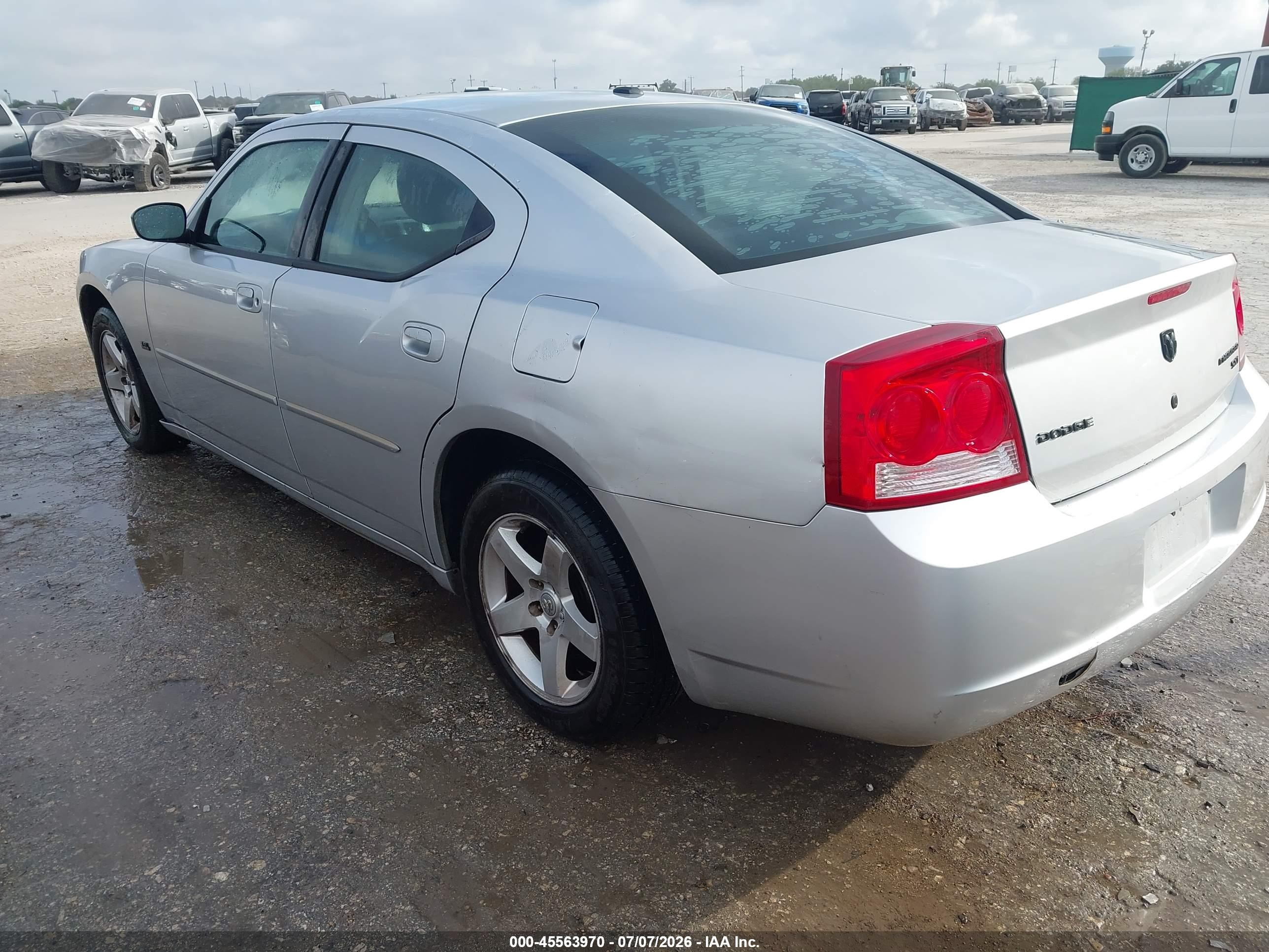 2010 Dodge Charger Sxt Silver vin: 2B3CA3CV4AH253176