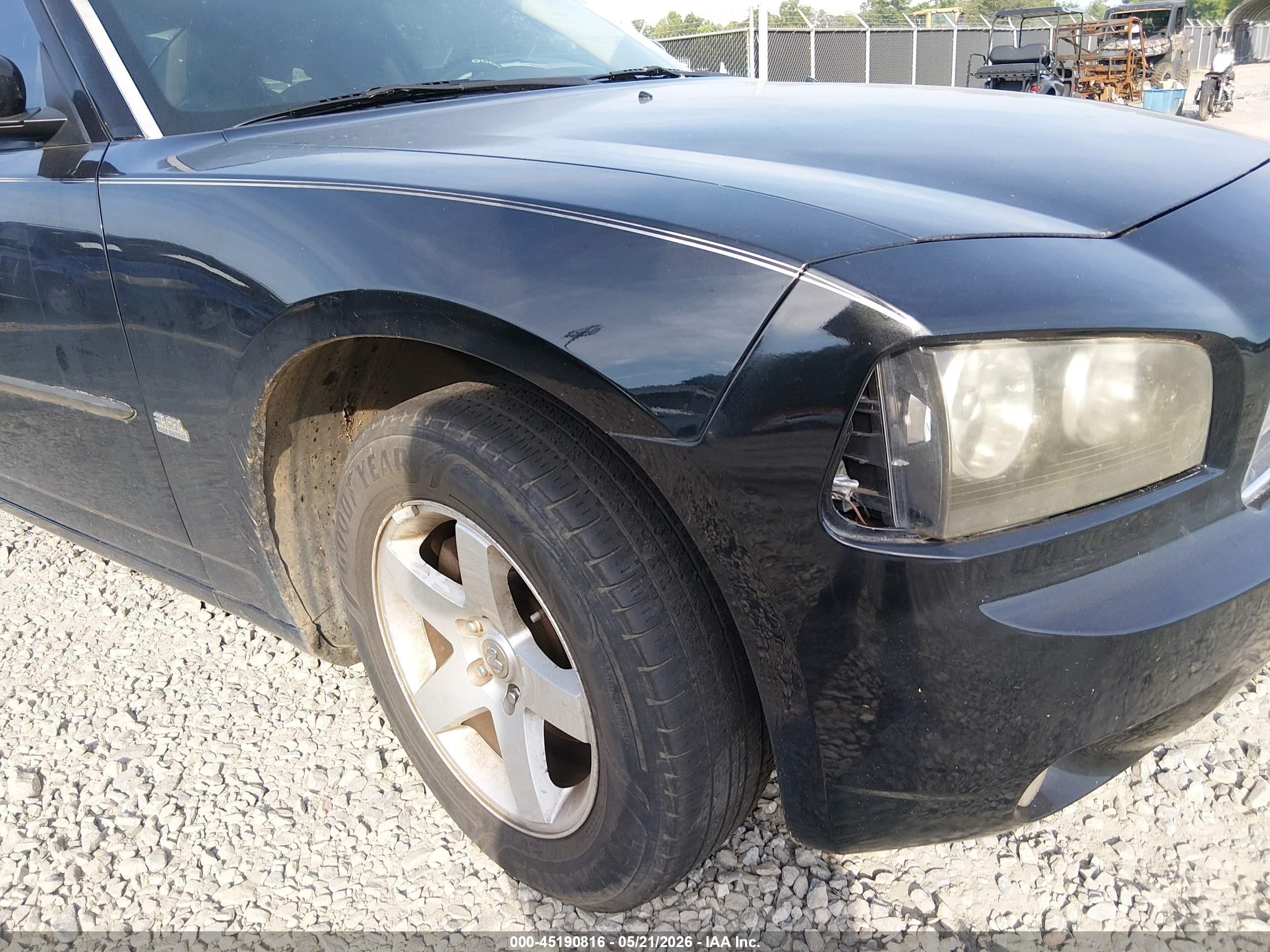 2010 Dodge Charger Sxt Black vin: 2B3CA3CV4AH277011