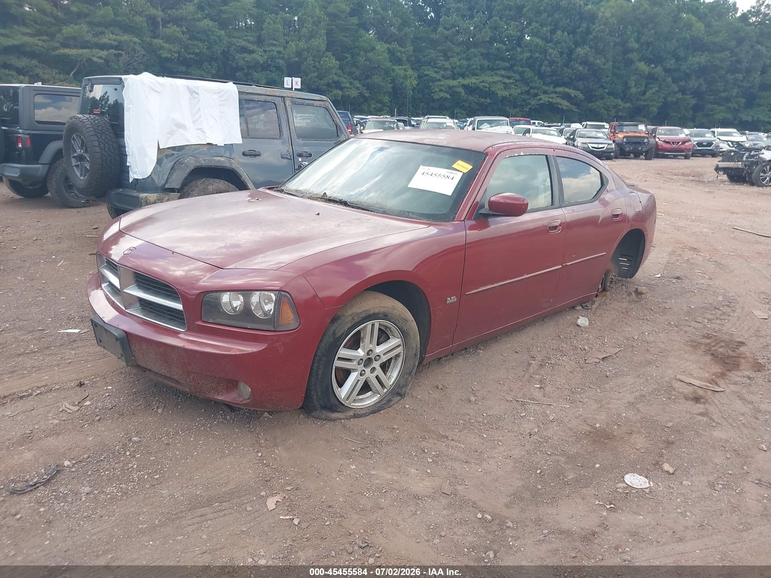 2010 Dodge Charger Sxt Красный vin: 2B3CA3CV4AH297940