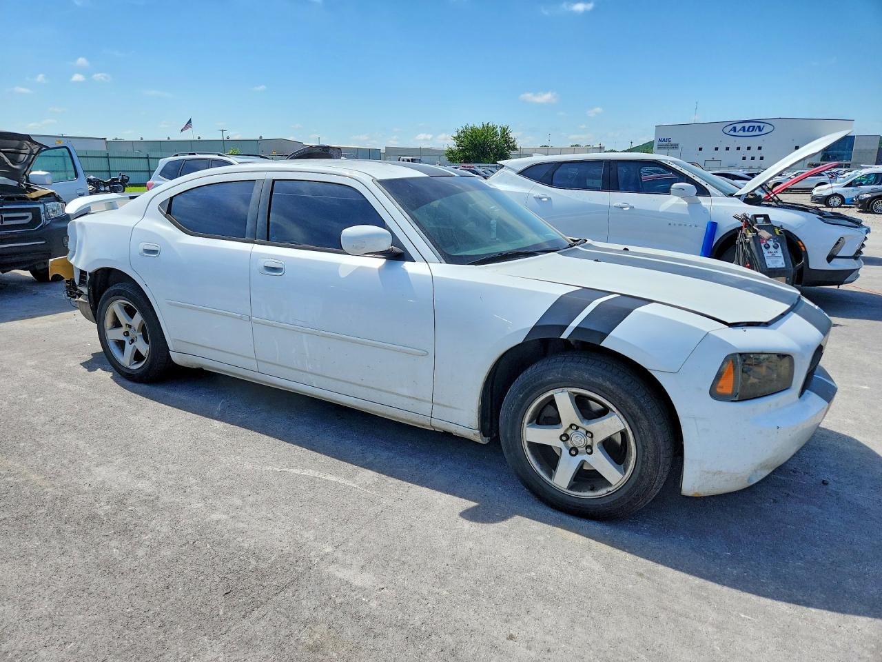 2010 Dodge Charger Sxt White vin: 2B3CA3CV4AH312047