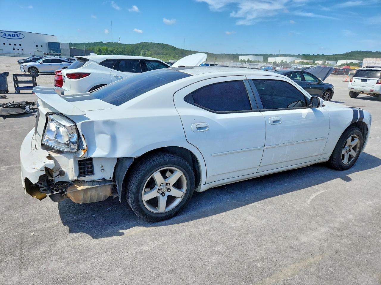 2010 Dodge Charger Sxt White vin: 2B3CA3CV4AH312047