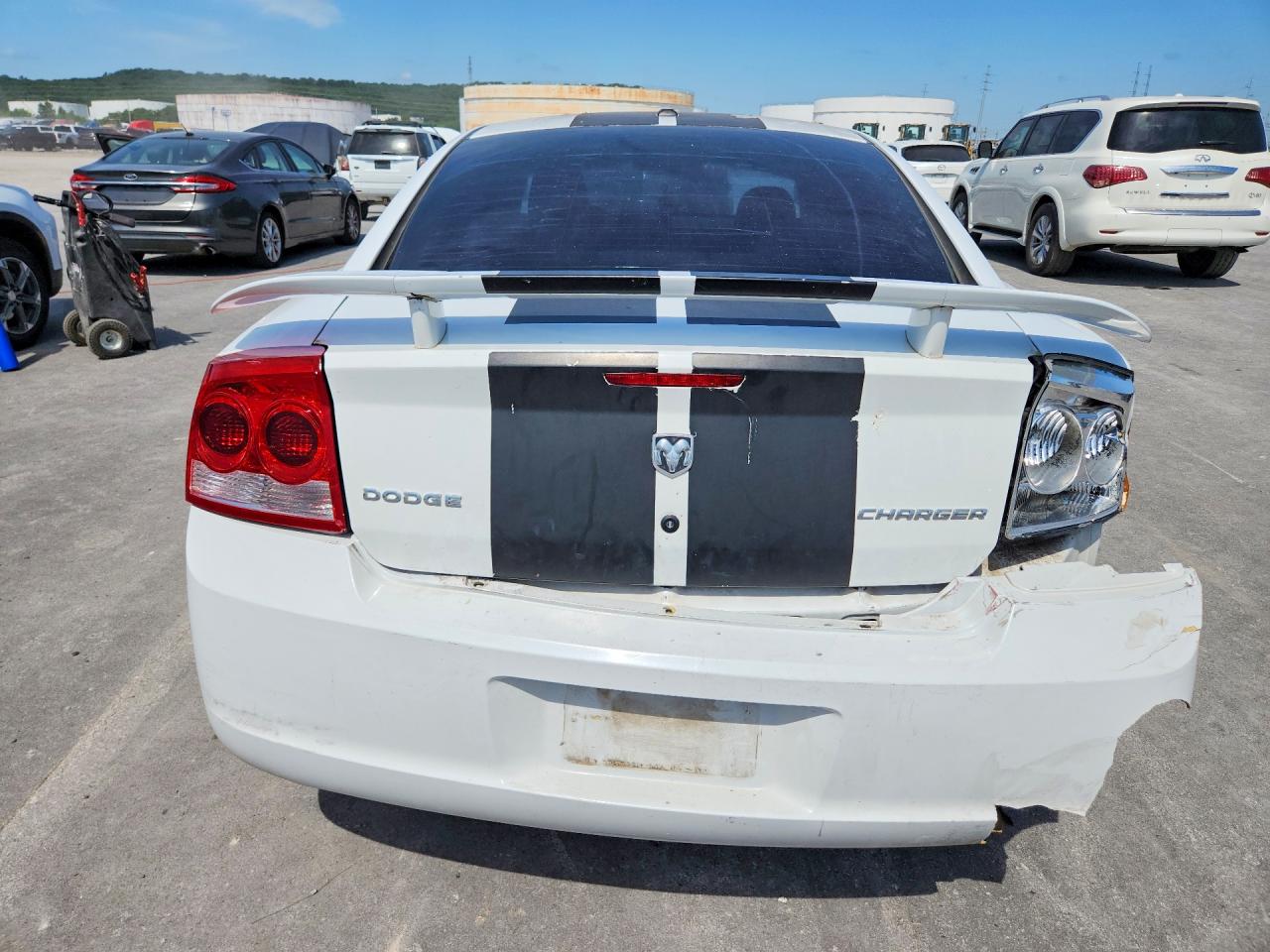 2010 Dodge Charger Sxt White vin: 2B3CA3CV4AH312047