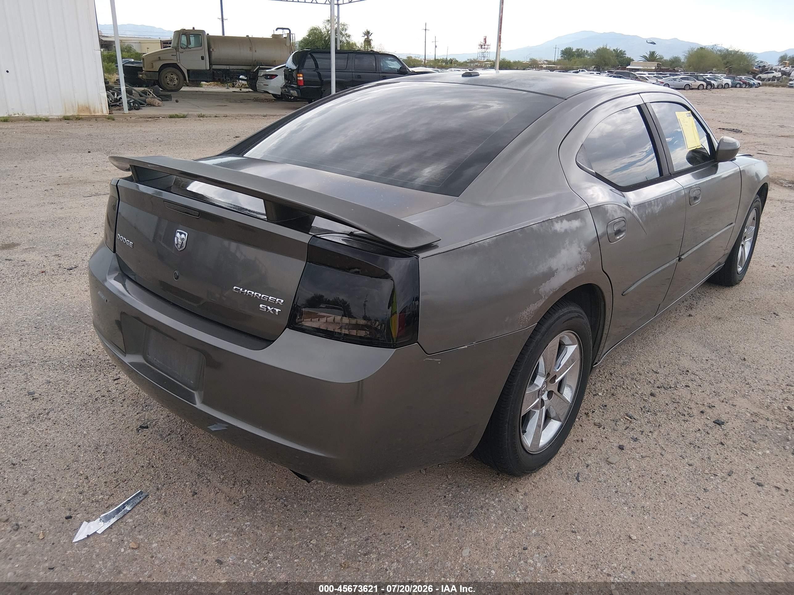 2010 Dodge Charger Sxt Gray vin: 2B3CA3CV5AH113153