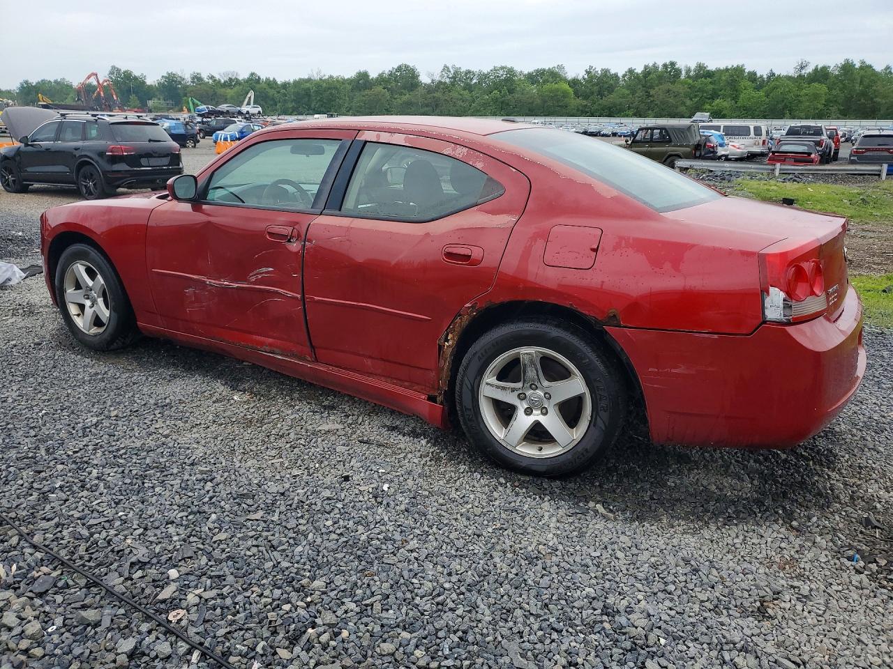2010 Dodge Charger Sxt Burgundy vin: 2B3CA3CV5AH181372