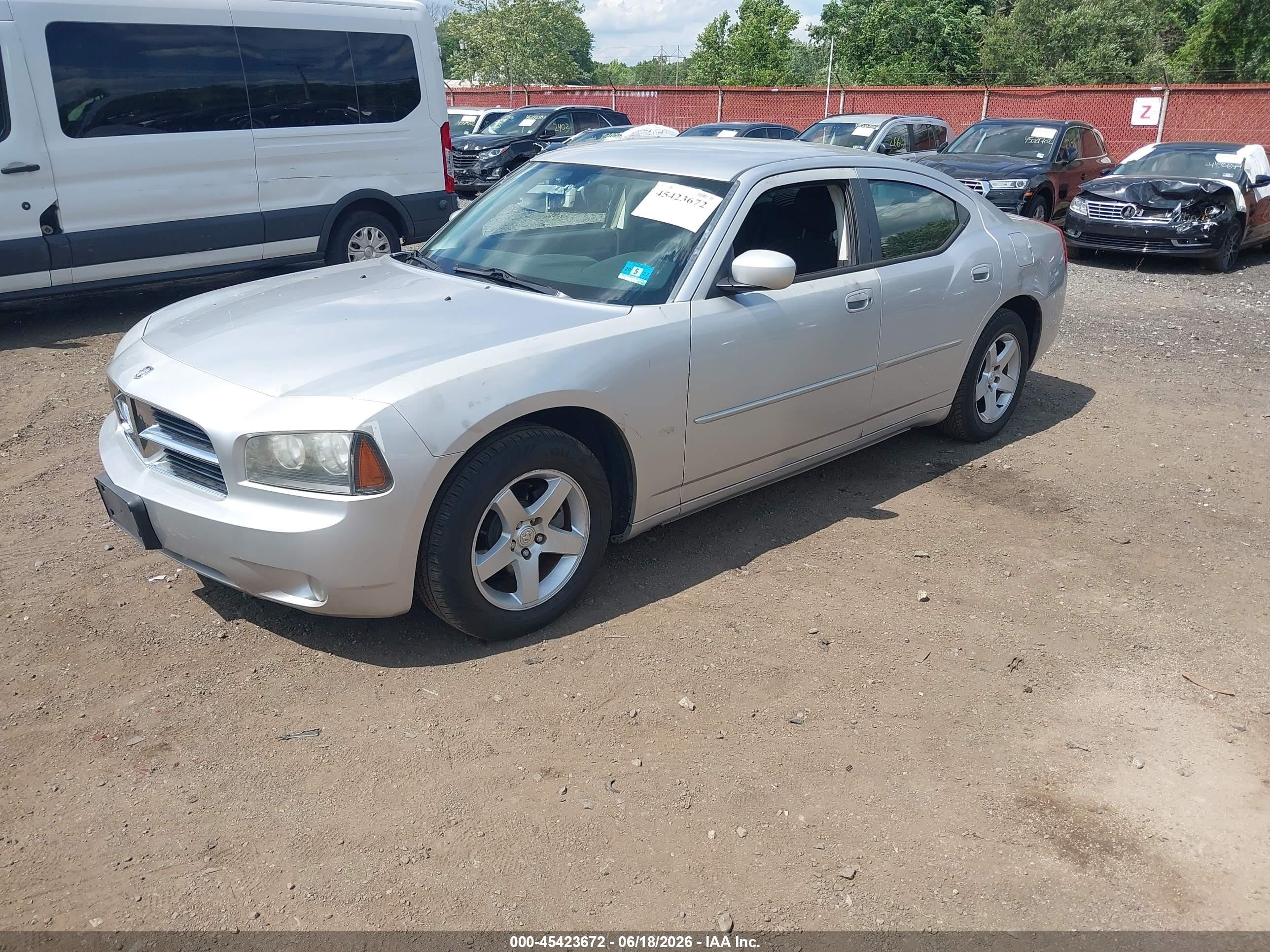 2010 Dodge Charger Sxt Silver vin: 2B3CA3CV5AH184949