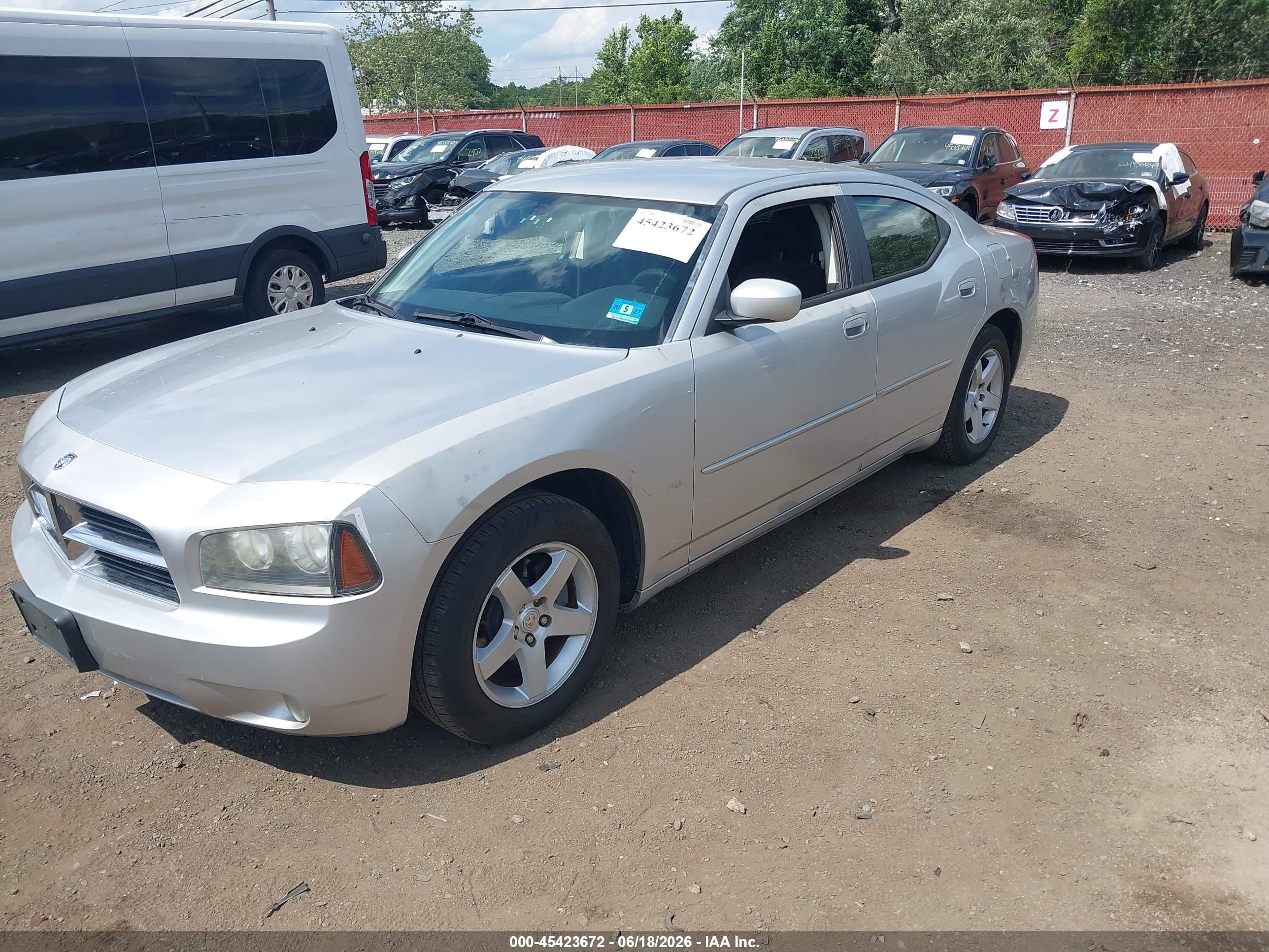 2010 Dodge Charger Sxt Silver vin: 2B3CA3CV5AH184949