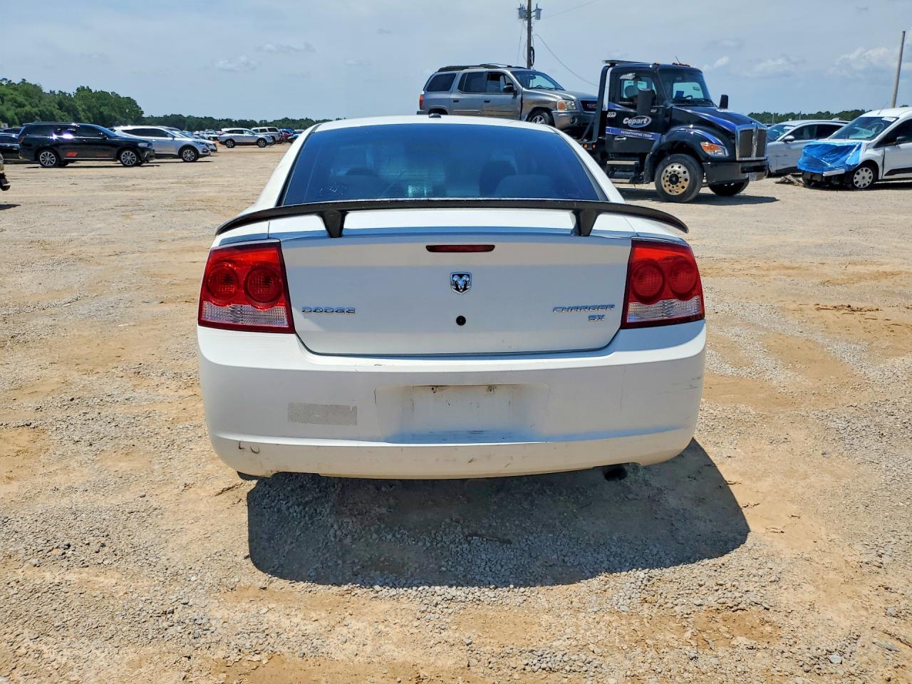 2010 Dodge Charger Sxt White vin: 2B3CA3CV5AH203998