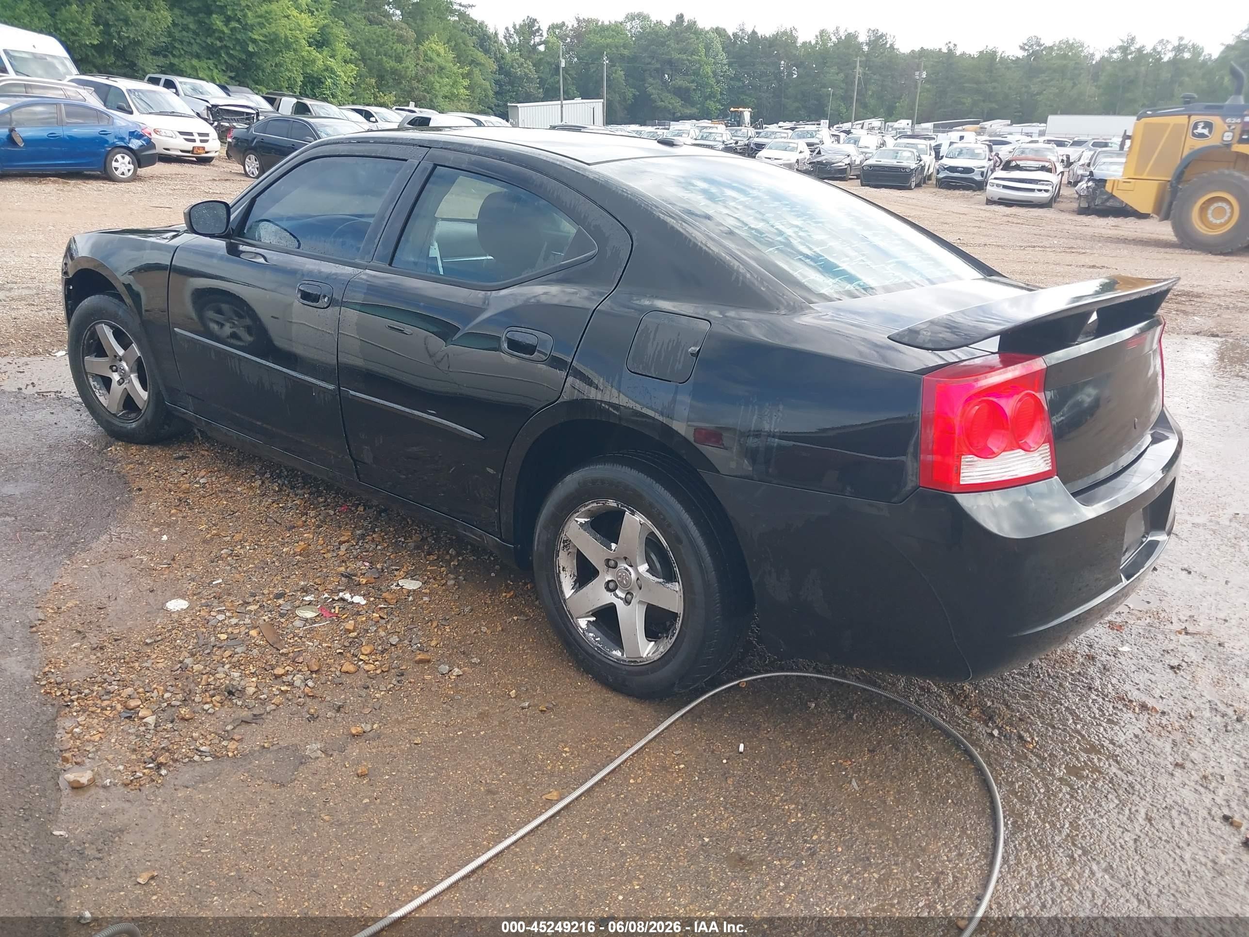 2010 Dodge Charger Sxt Black vin: 2B3CA3CV6AH107054