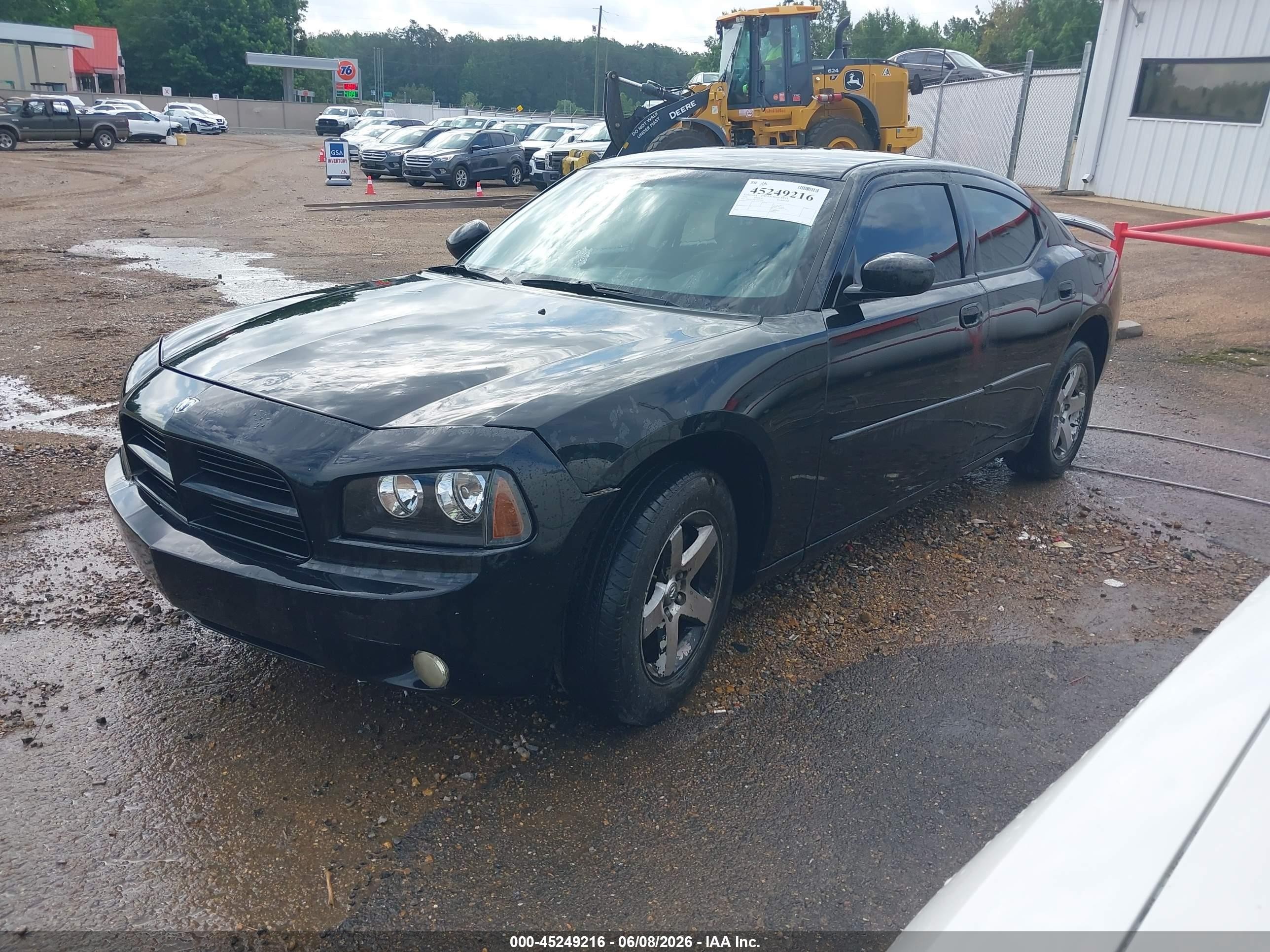 2010 Dodge Charger Sxt Black vin: 2B3CA3CV6AH107054