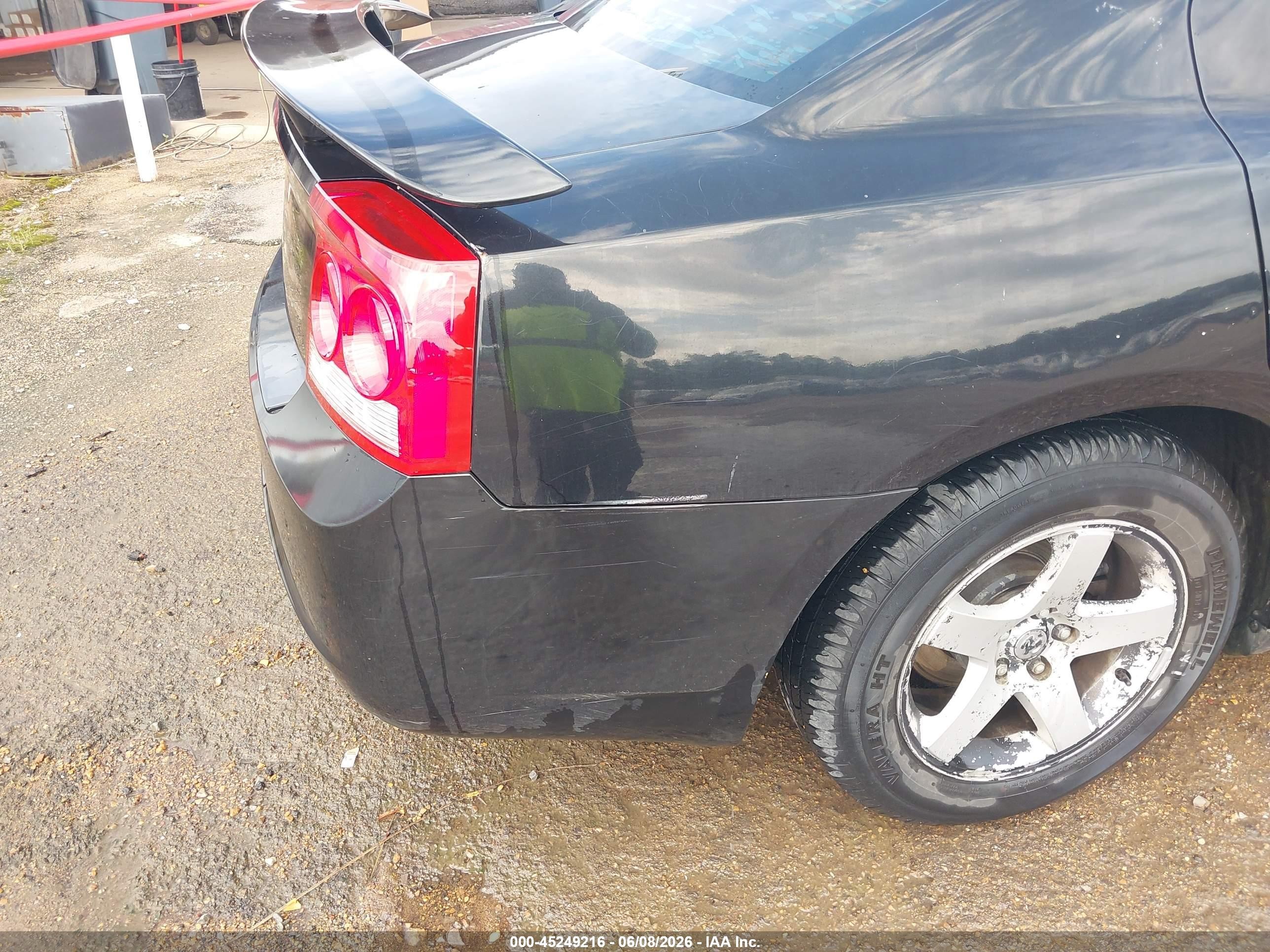 2010 Dodge Charger Sxt Black vin: 2B3CA3CV6AH107054