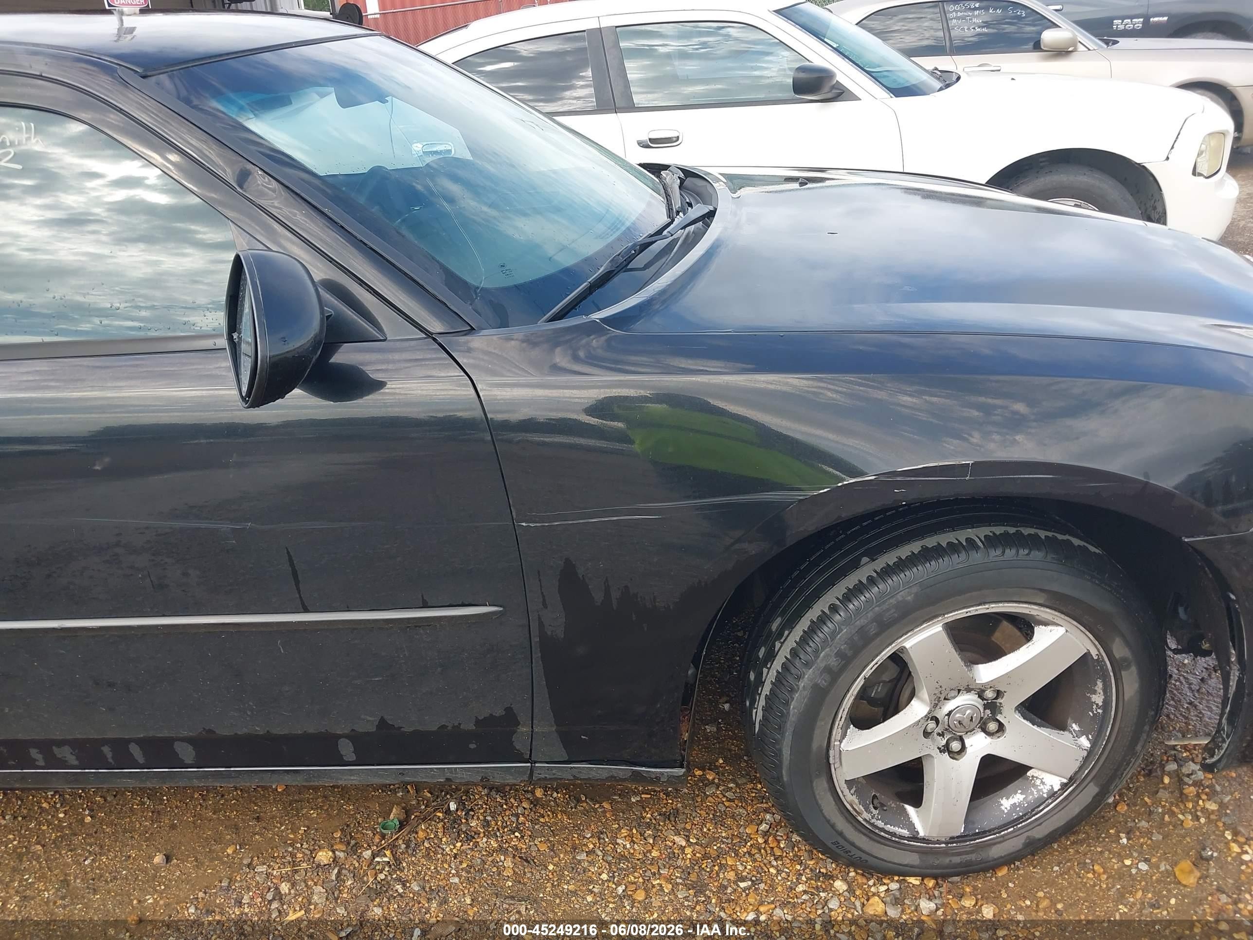 2010 Dodge Charger Sxt Black vin: 2B3CA3CV6AH107054