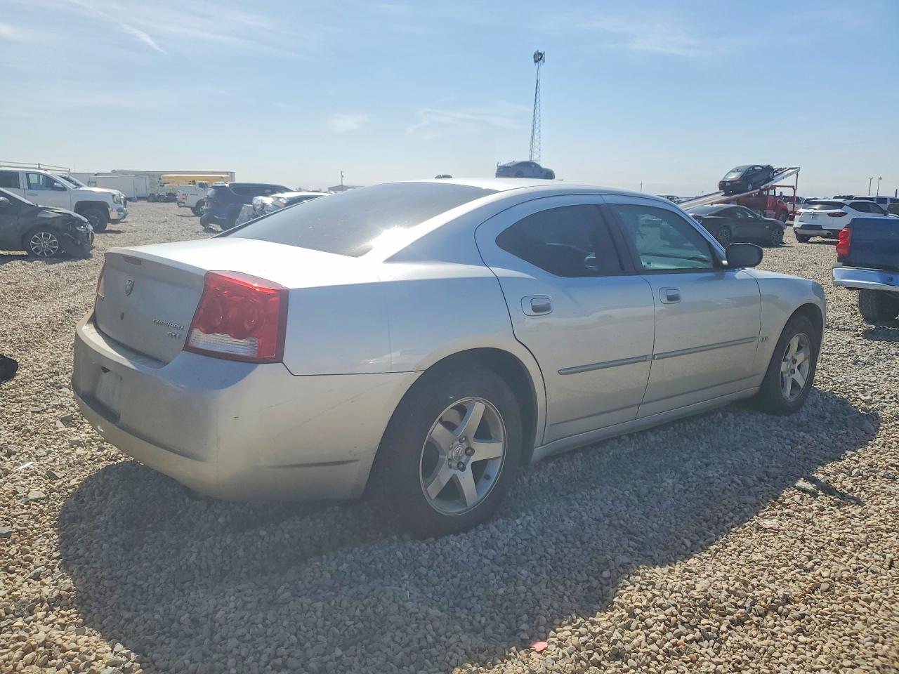2010 Dodge Charger Sxt Silver vin: 2B3CA3CV6AH138143