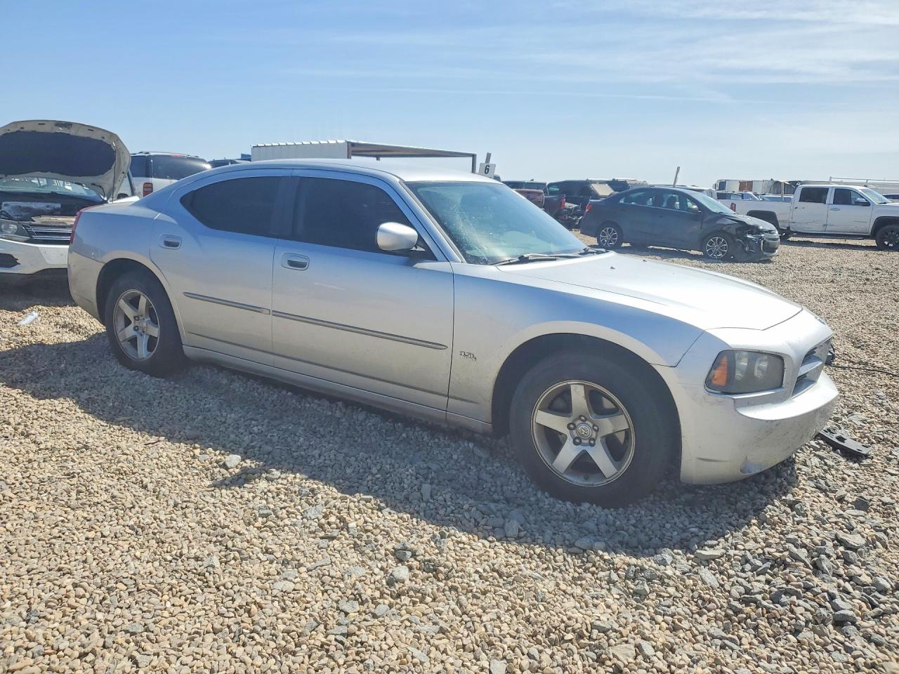 2010 Dodge Charger Sxt Silver vin: 2B3CA3CV6AH138143