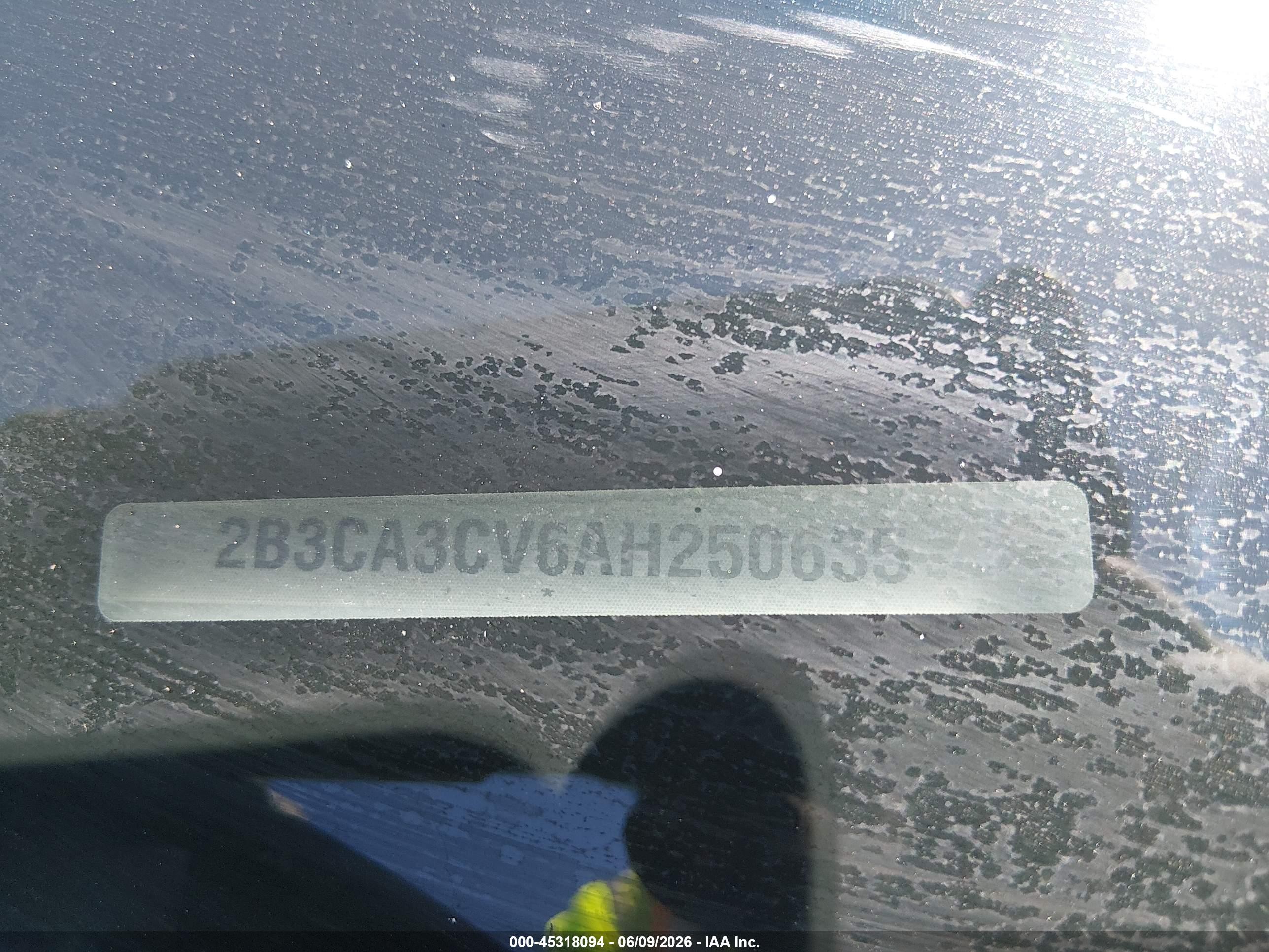 2010 Dodge Charger Sxt Silver vin: 2B3CA3CV6AH250635