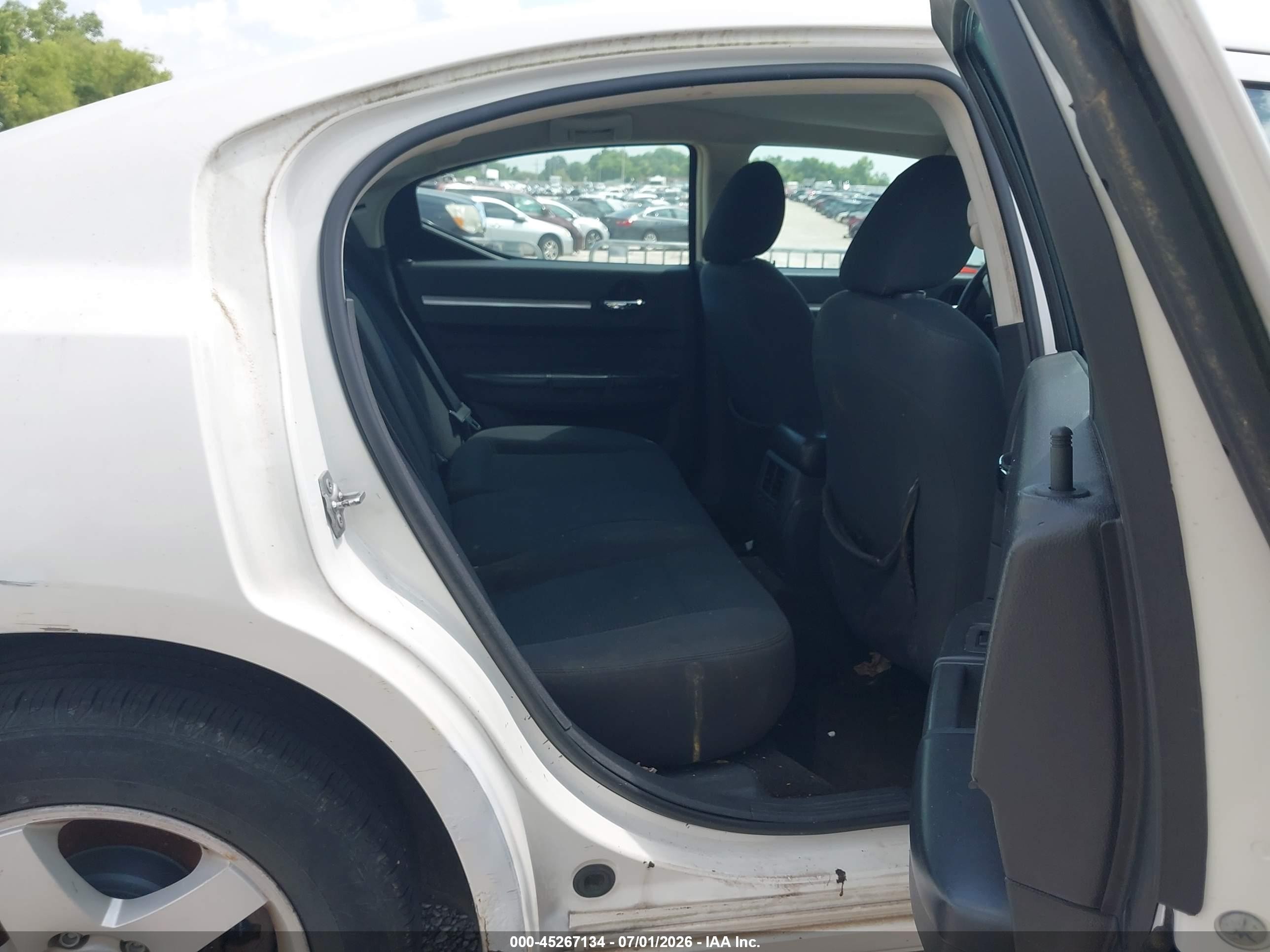 2010 Dodge Charger Sxt White vin: 2B3CA3CV7AH124638