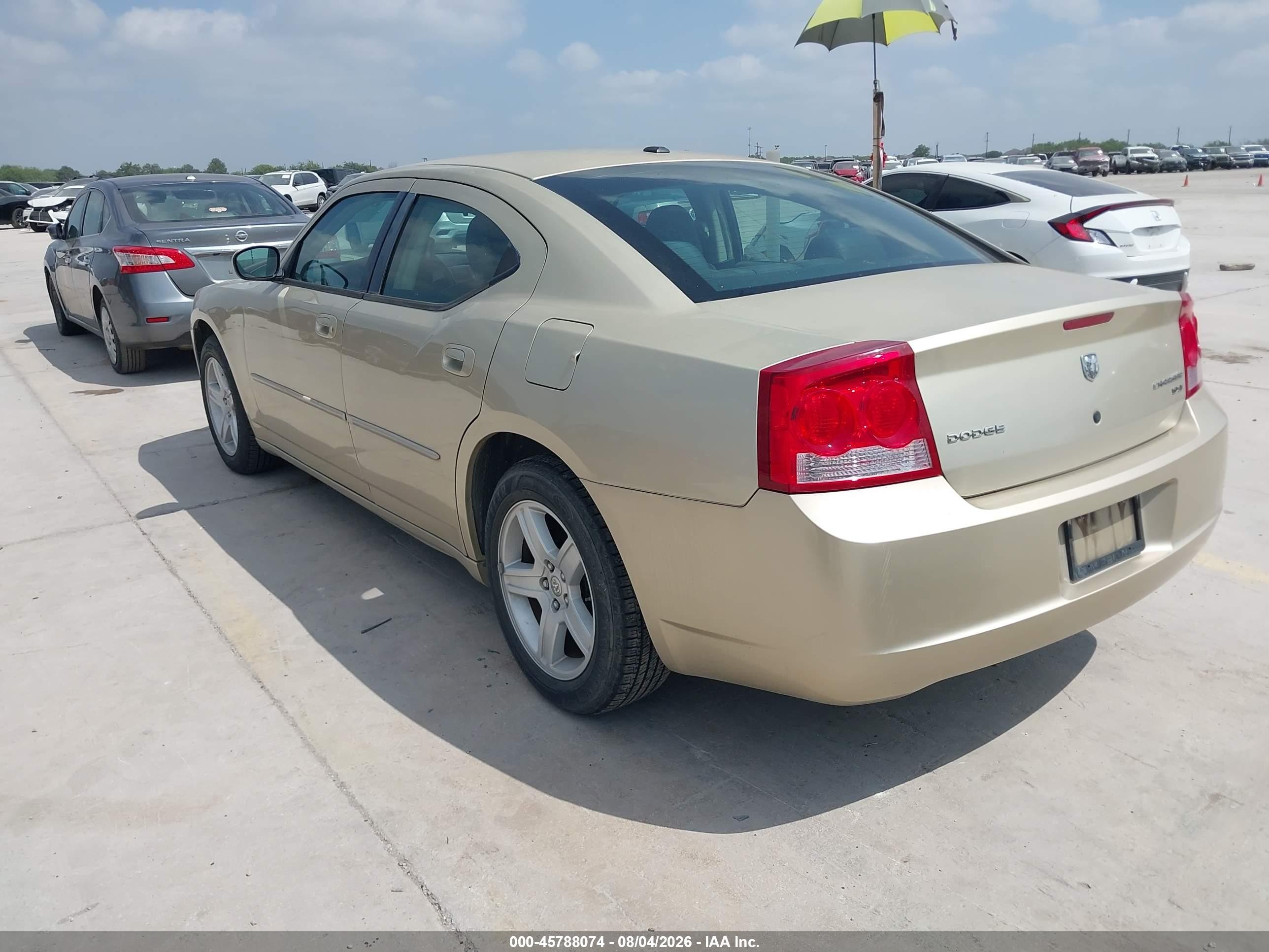 2010 Dodge Charger Sxt Beige vin: 2B3CA3CV7AH159275