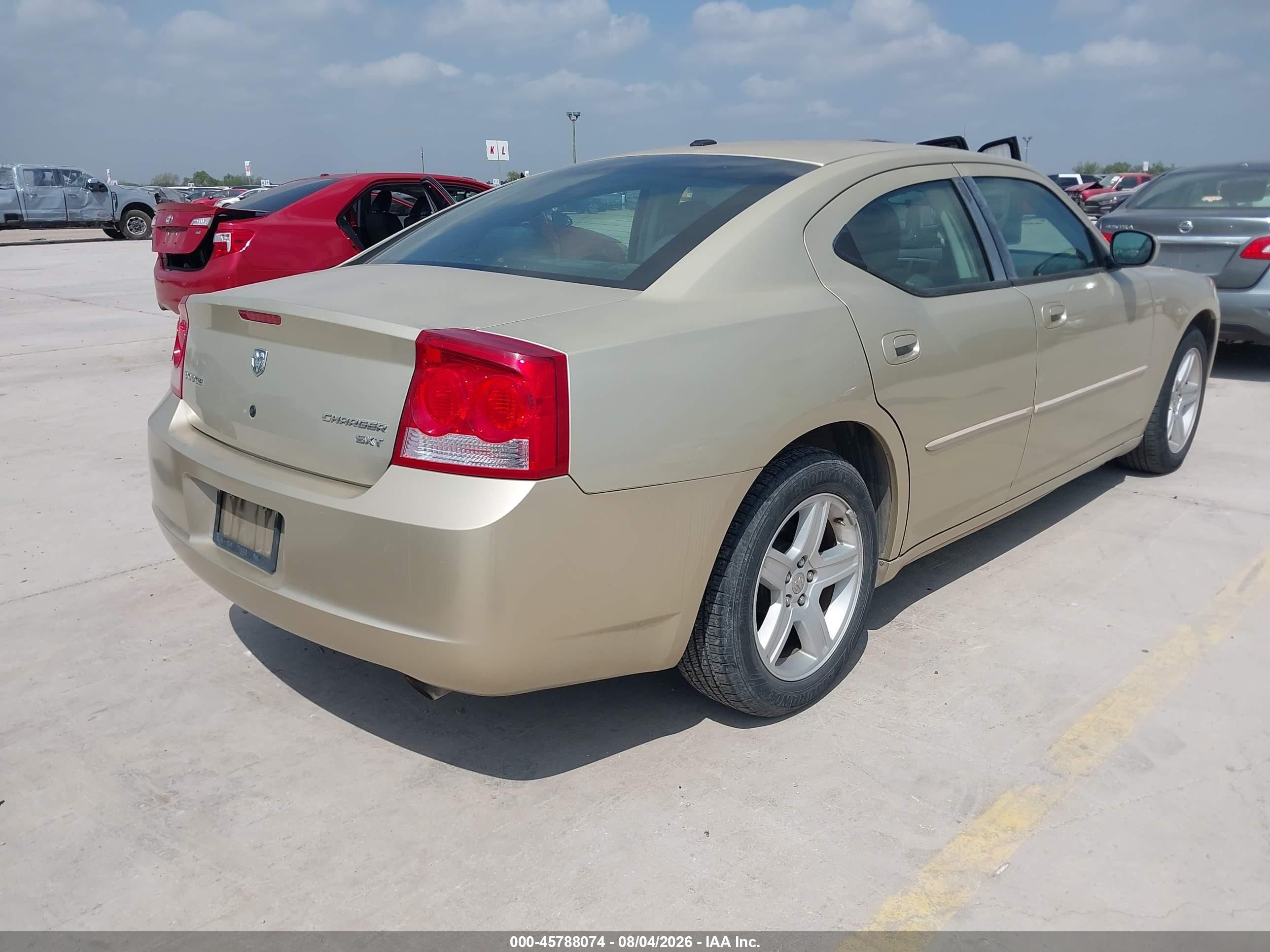 2010 Dodge Charger Sxt Beige vin: 2B3CA3CV7AH159275