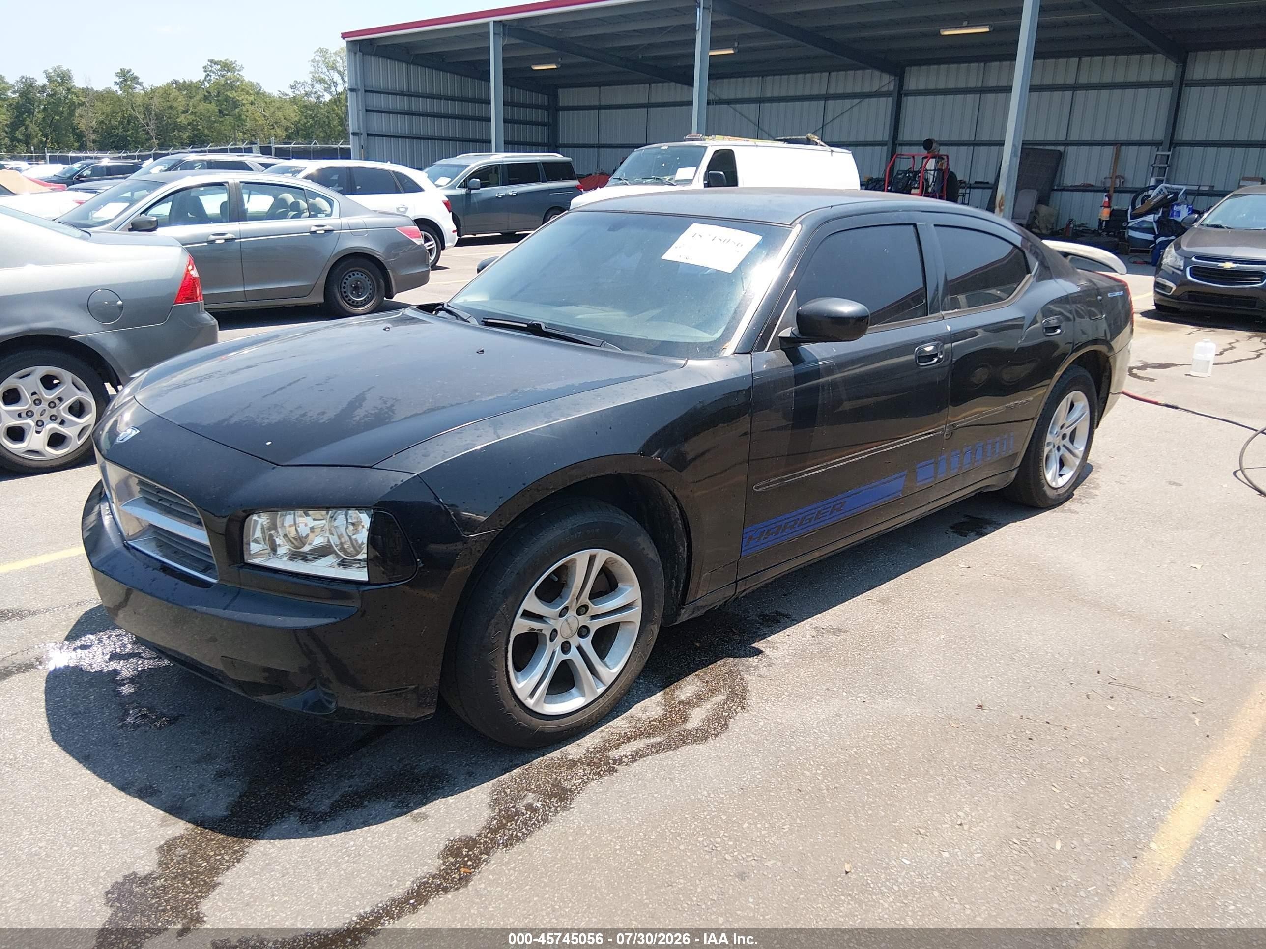 2010 Dodge Charger Sxt Black vin: 2B3CA3CV7AH169305