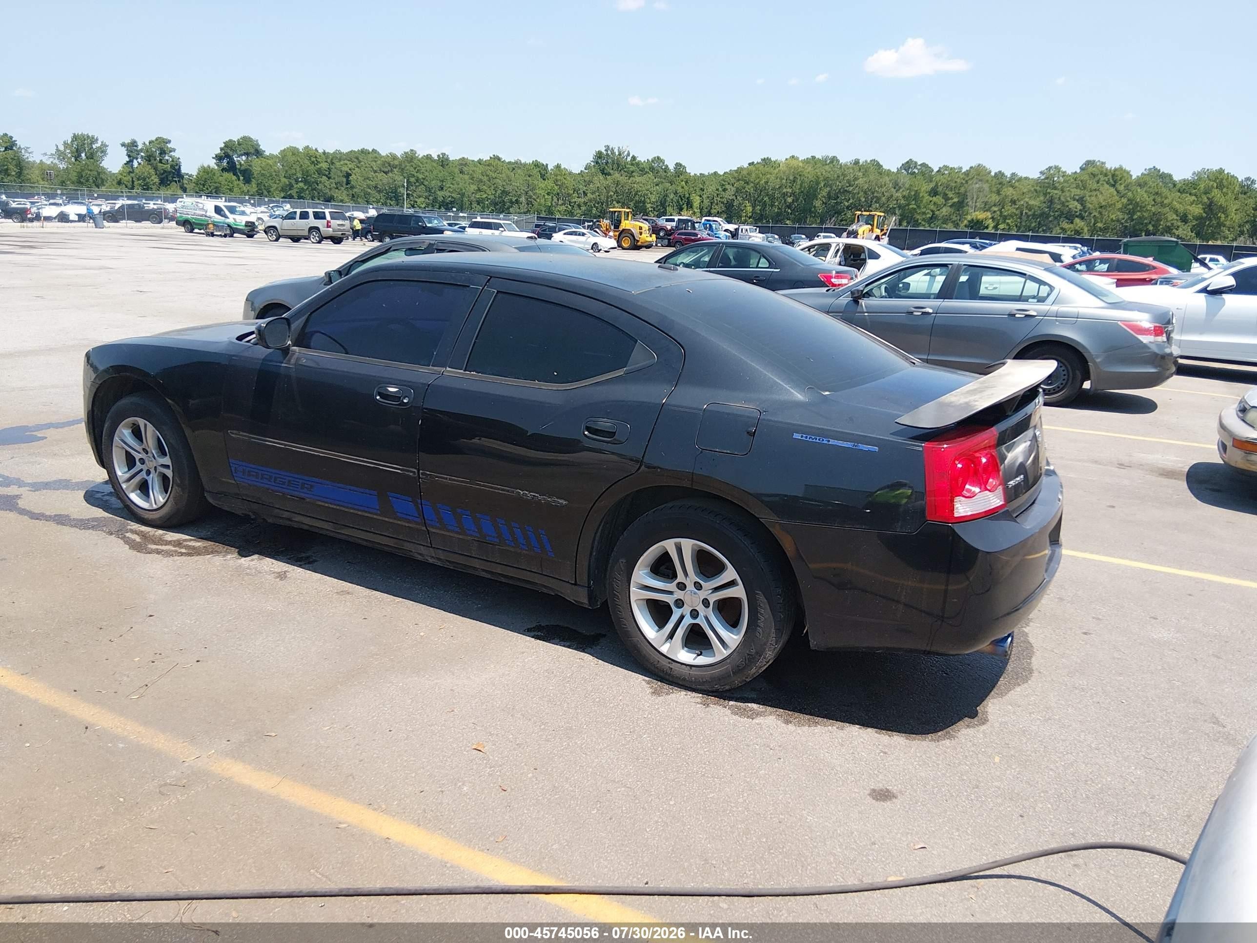 2010 Dodge Charger Sxt Black vin: 2B3CA3CV7AH169305
