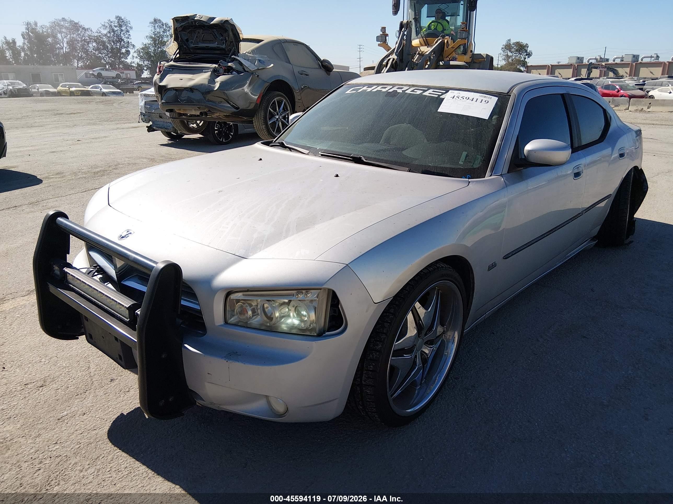 2010 Dodge Charger Sxt Silver vin: 2B3CA3CV7AH188548