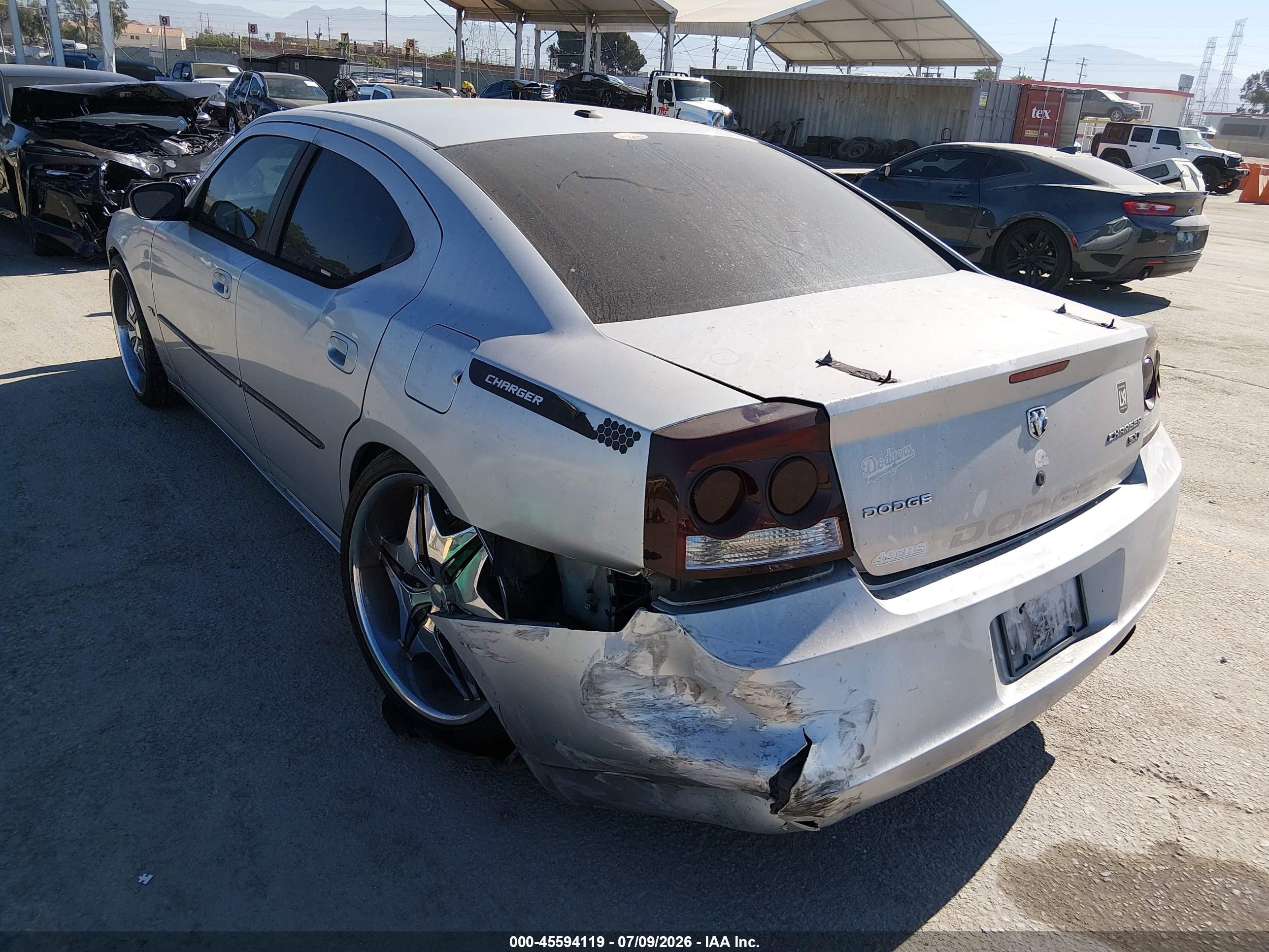 2010 Dodge Charger Sxt Silver vin: 2B3CA3CV7AH188548