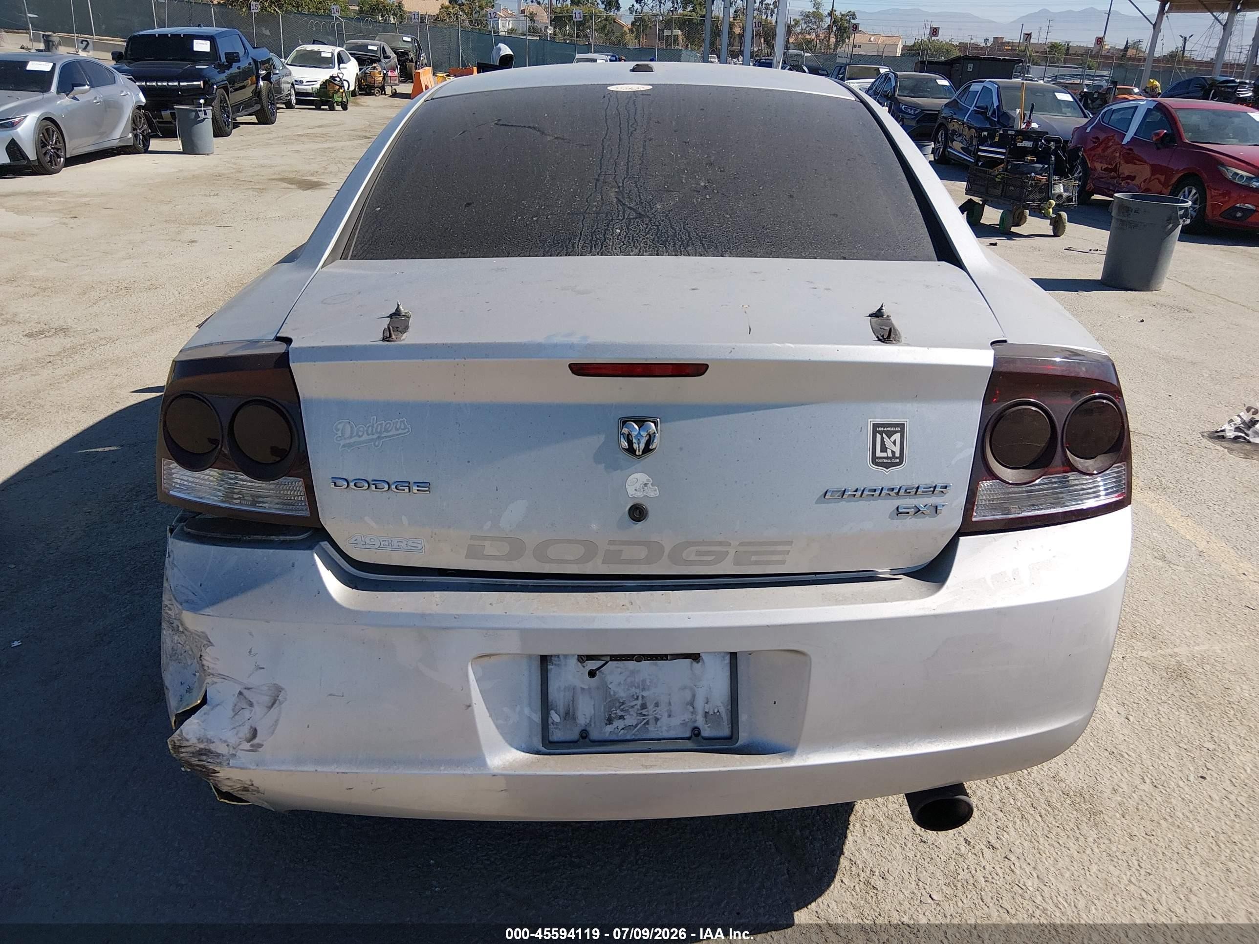 2010 Dodge Charger Sxt Silver vin: 2B3CA3CV7AH188548
