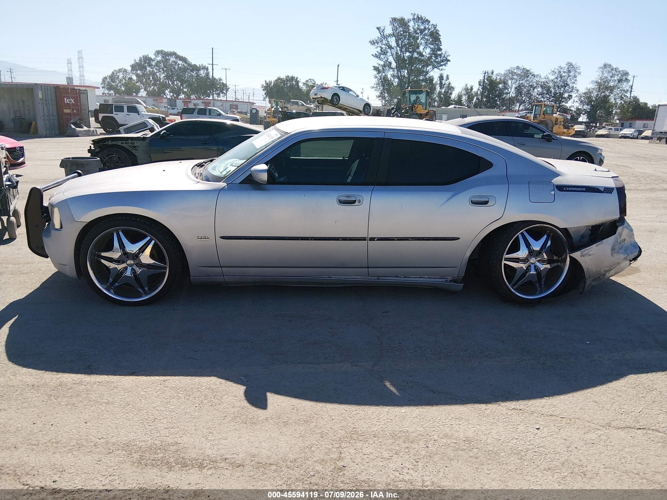 2010 Dodge Charger Sxt Silver vin: 2B3CA3CV7AH188548