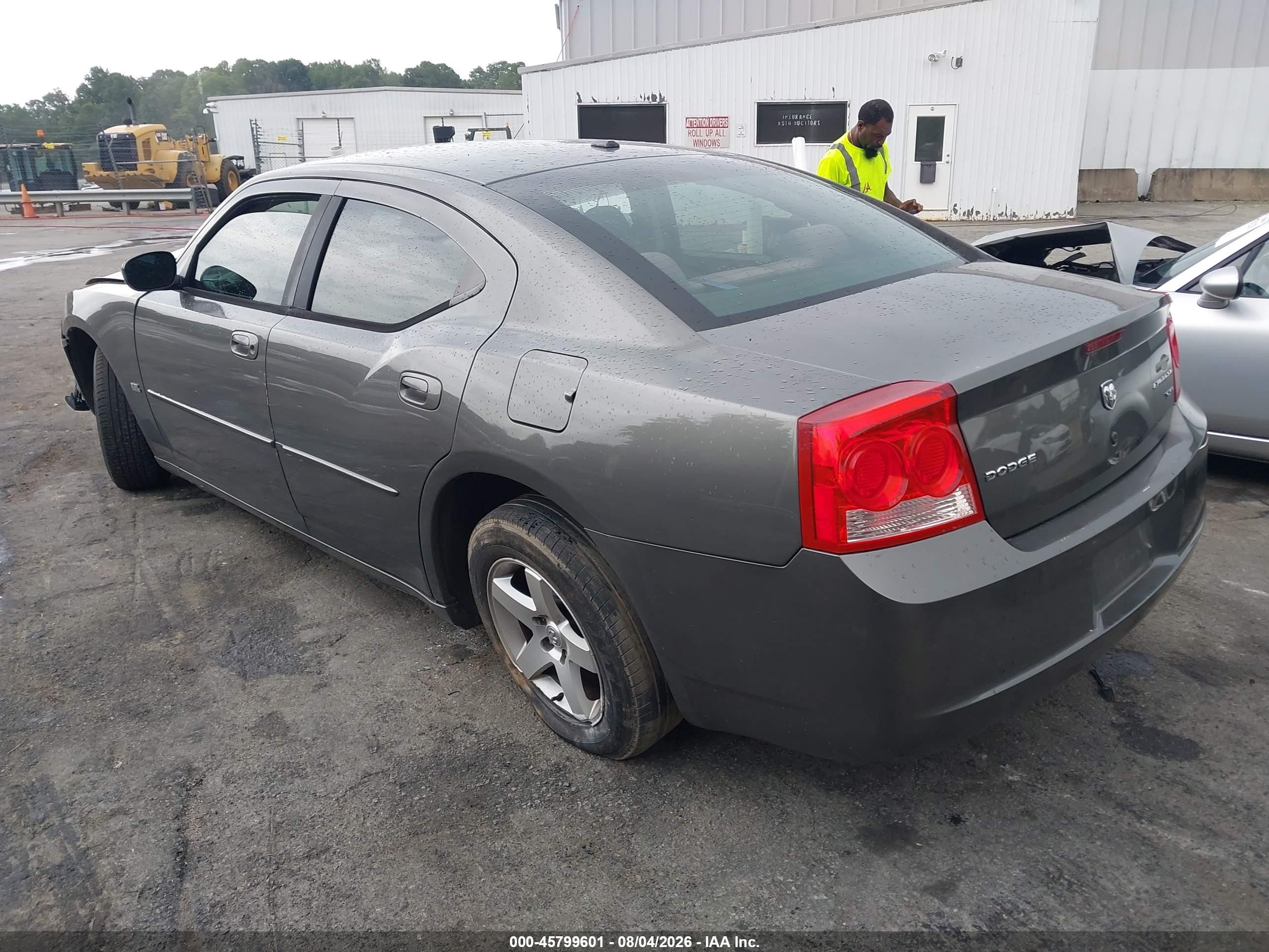2010 Dodge Charger Sxt Gray vin: 2B3CA3CV7AH201931