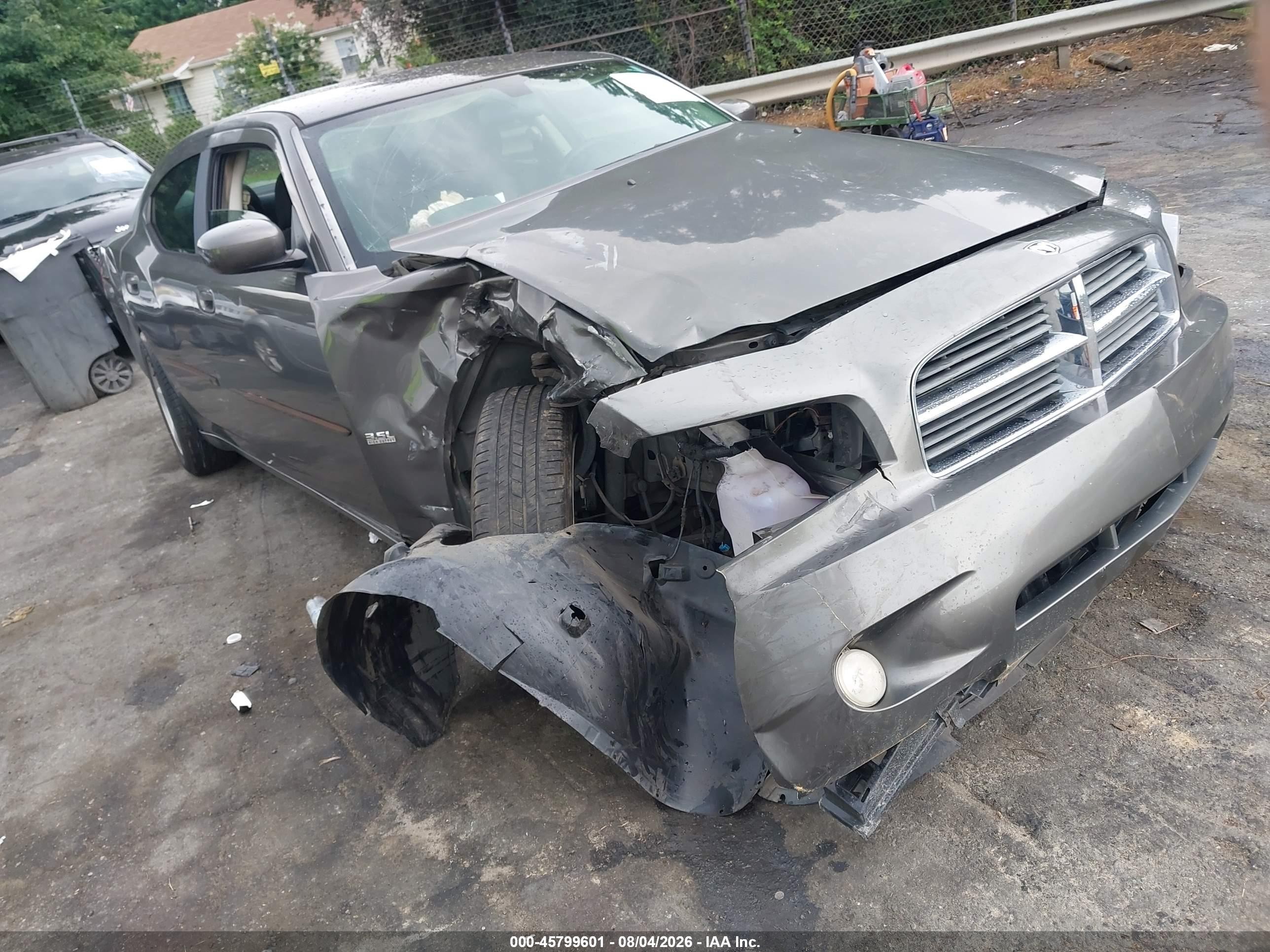 2010 Dodge Charger Sxt Gray vin: 2B3CA3CV7AH201931