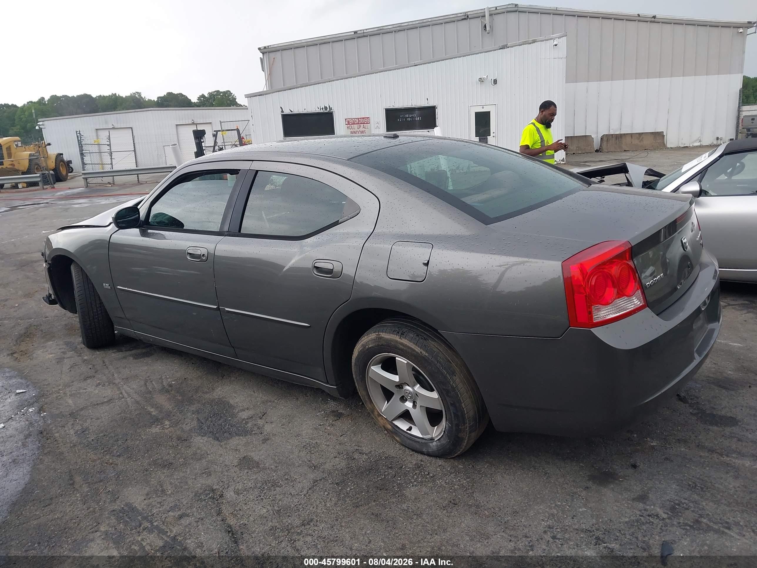 2010 Dodge Charger Sxt Gray vin: 2B3CA3CV7AH201931