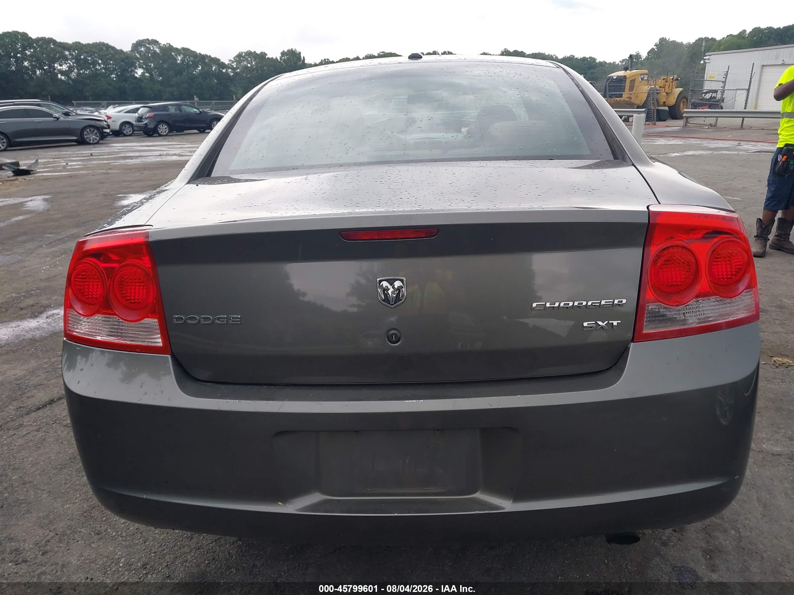 2010 Dodge Charger Sxt Gray vin: 2B3CA3CV7AH201931