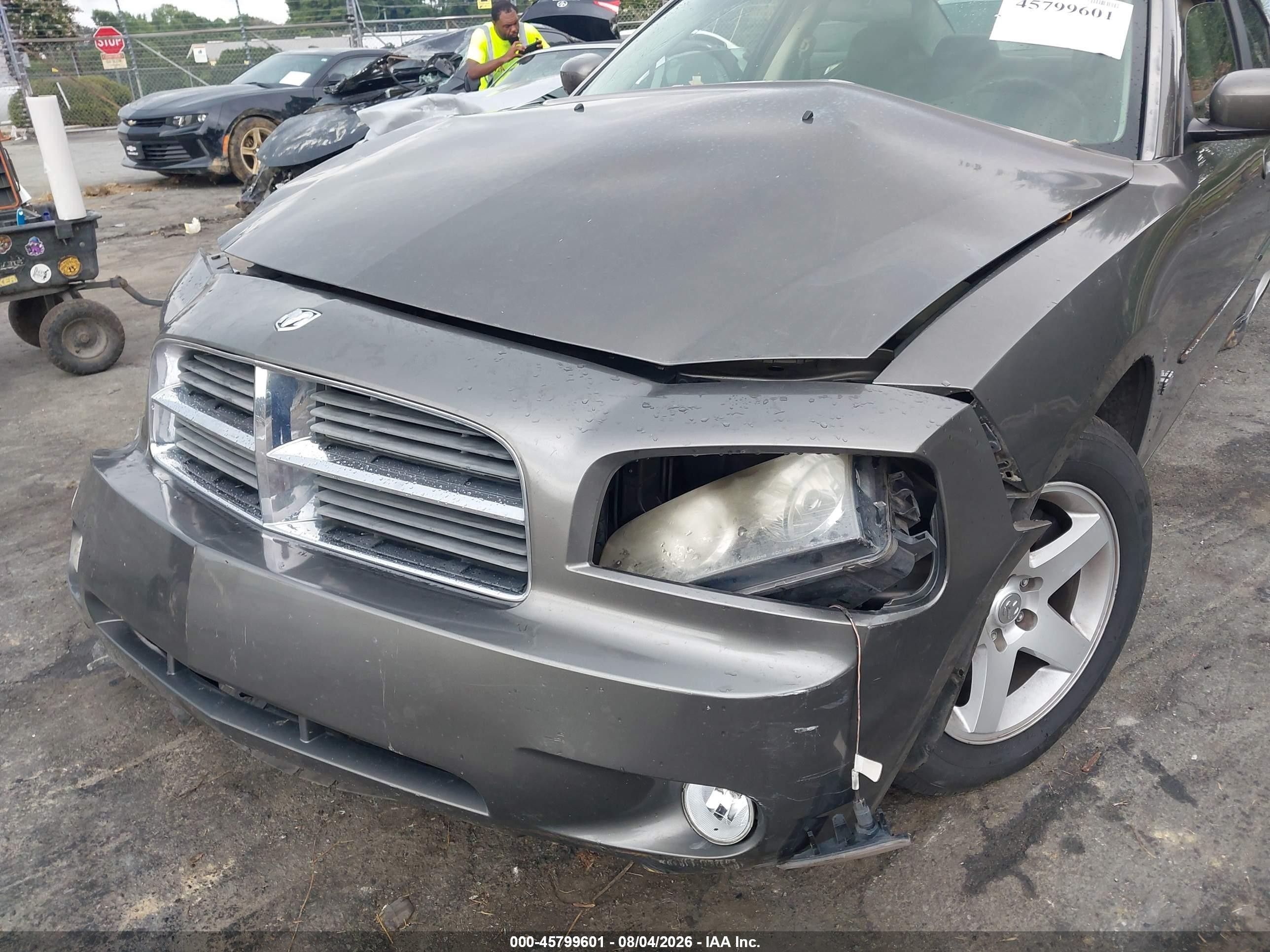 2010 Dodge Charger Sxt Gray vin: 2B3CA3CV7AH201931